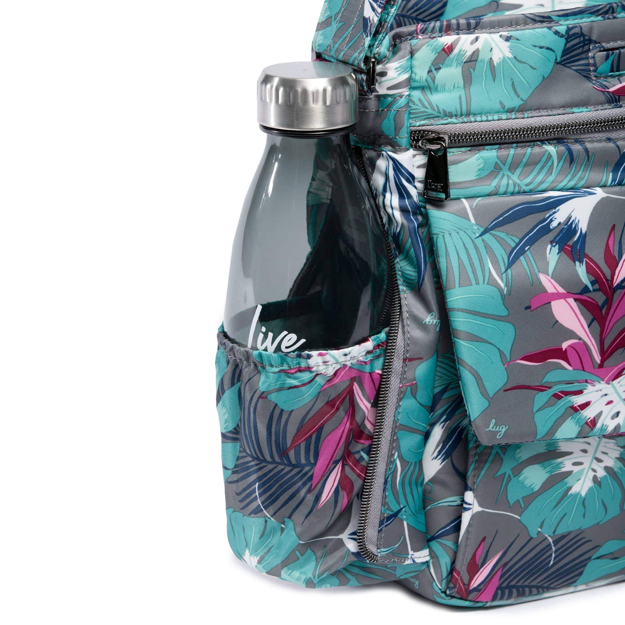 Happy Camper Messenger Bag - BOTANICAL MULTI - HappyCamper_BotanicalMulti_06a