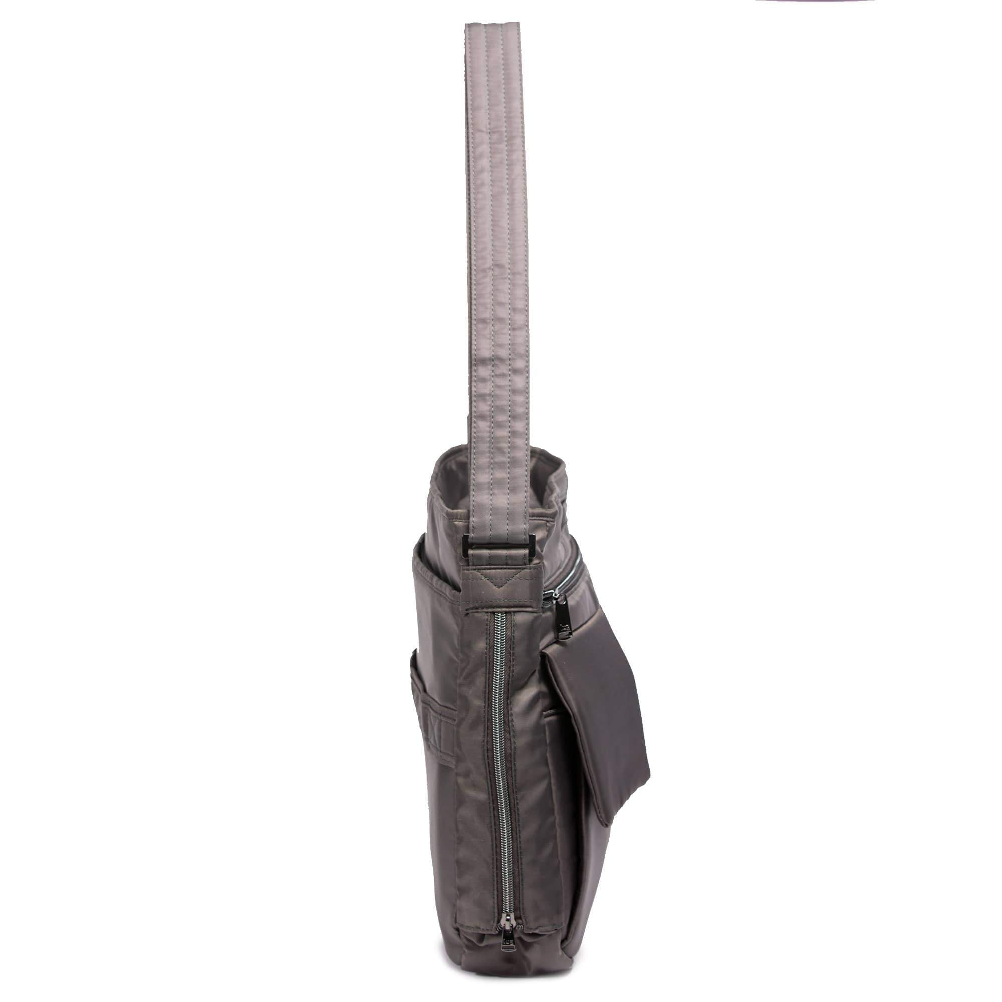 Happy Camper Messenger Bag - CONTEMPORARY GUNMETAL - HappyCamper_Gunmetal_03