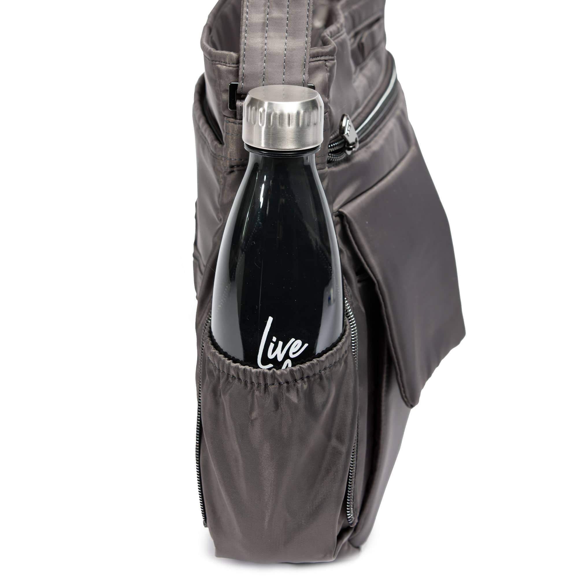 Happy Camper Messenger Bag - CONTEMPORARY GUNMETAL - HappyCamper_Gunmetal_06a