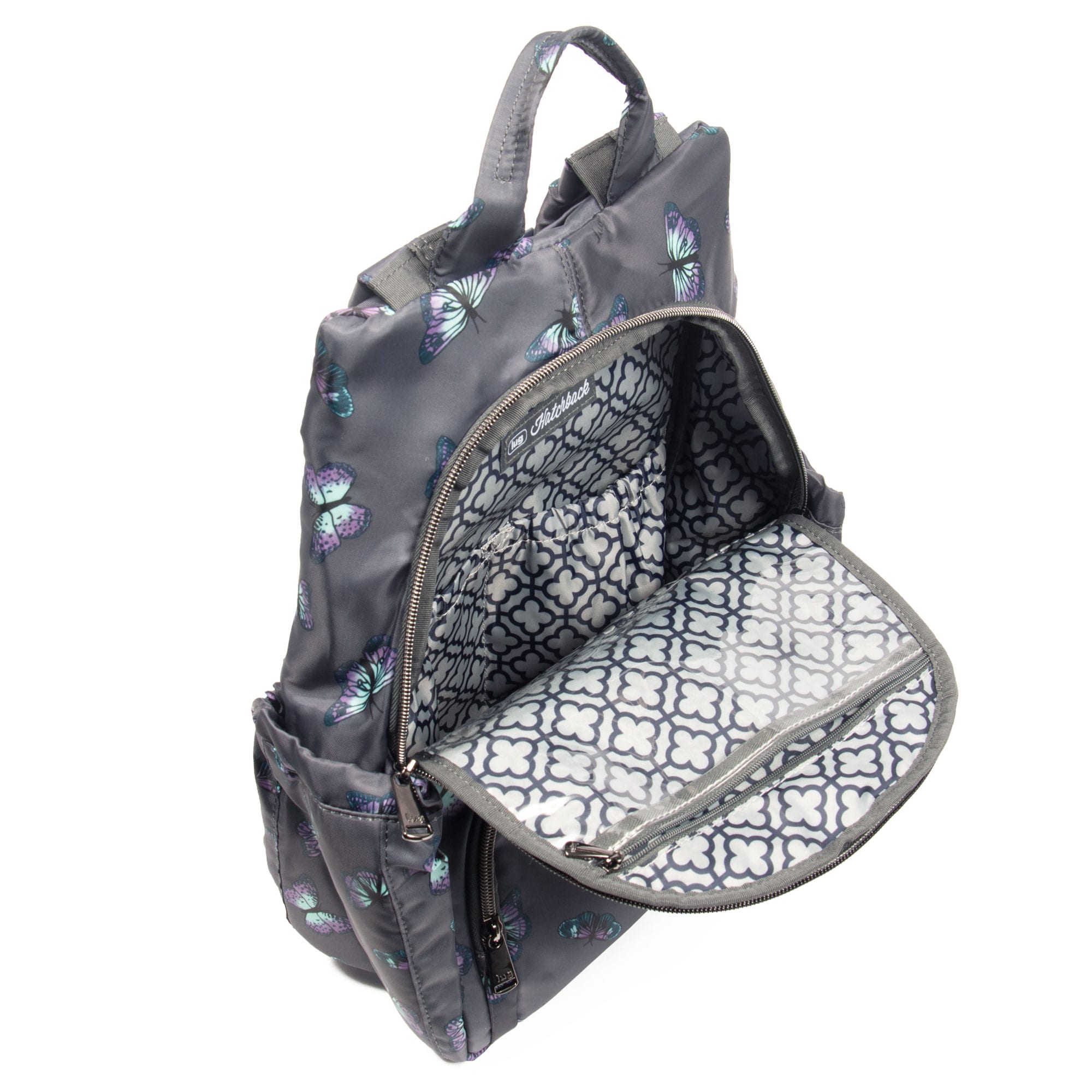 Hatchback 3 Backpack - BUTTERFLY GREY - Hatchback3_ButterflyGrey_05
