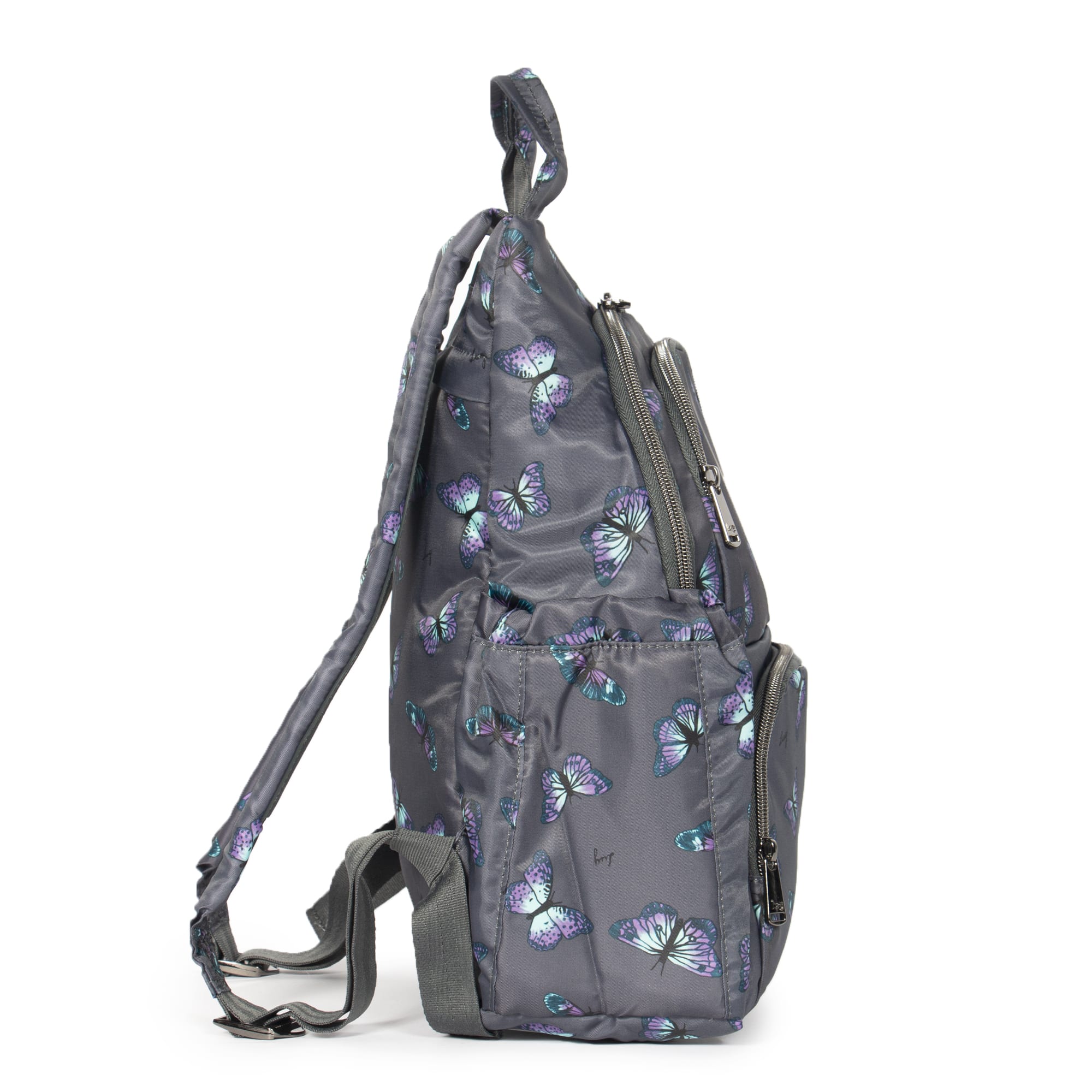 Hatchback 3 Backpack - BUTTERFLY GREY - Hatchback3_Butterfly_03