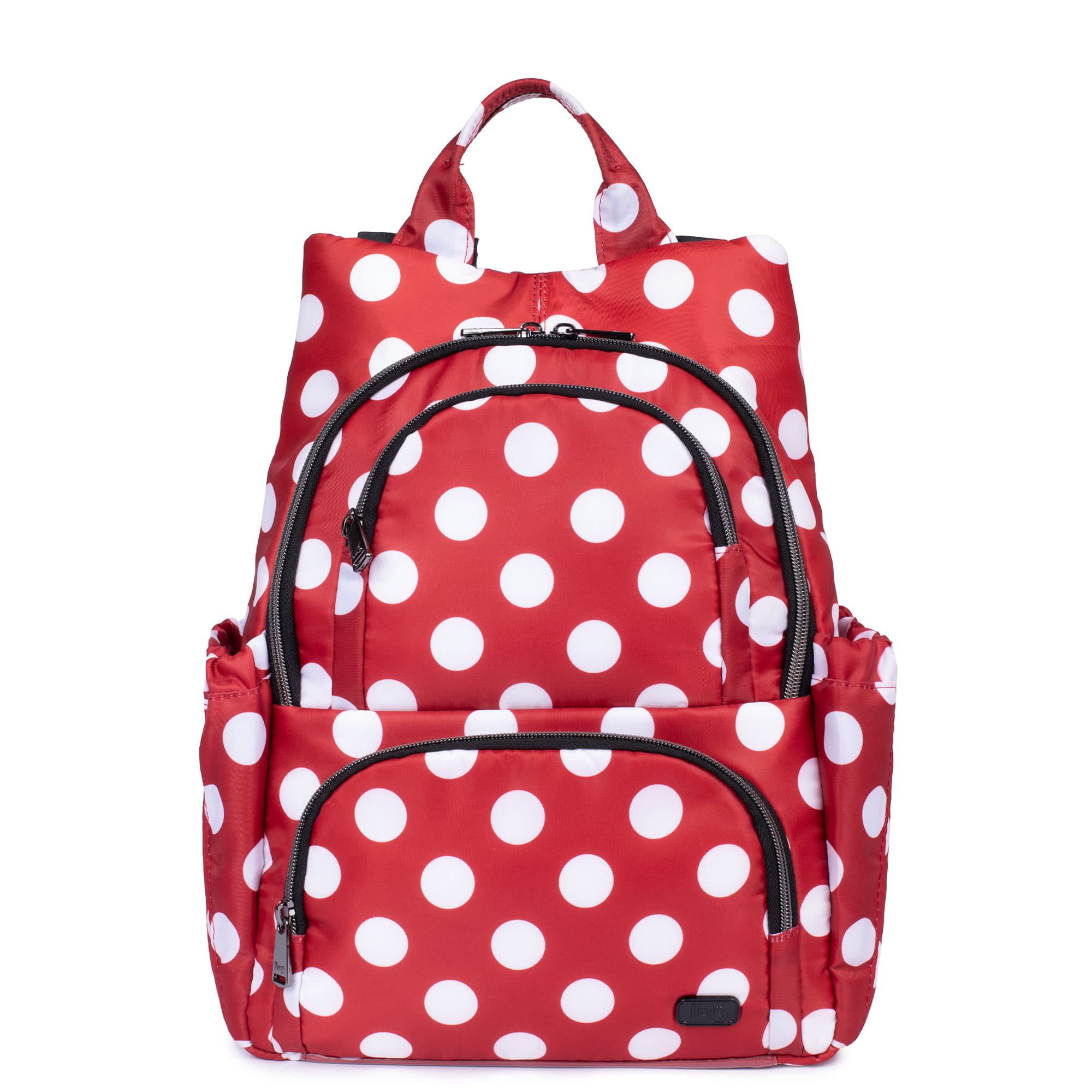 Hatchback 3 Backpack - CRIMSON LARGE DOT - Hatchback3_CrimsonLargeDot_01