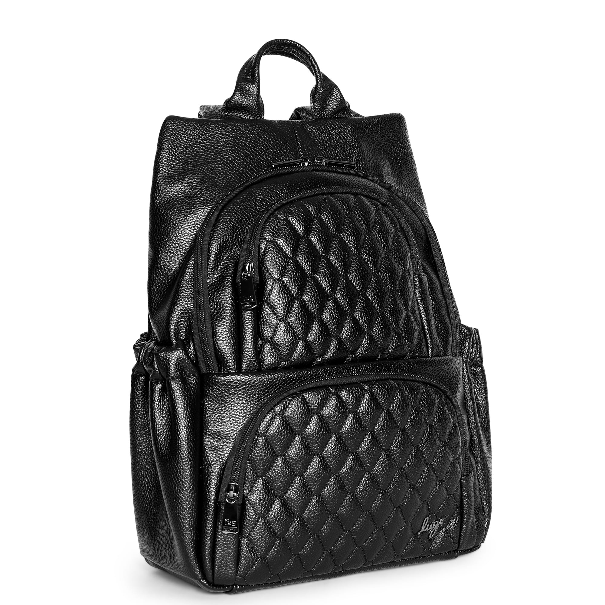 Hatchback Classic VL Backpack - BLACK ABSTRACT FERNS - HatchbackVL_Black_02_1b31340a-9820-4218-833c-b35bc13039ec