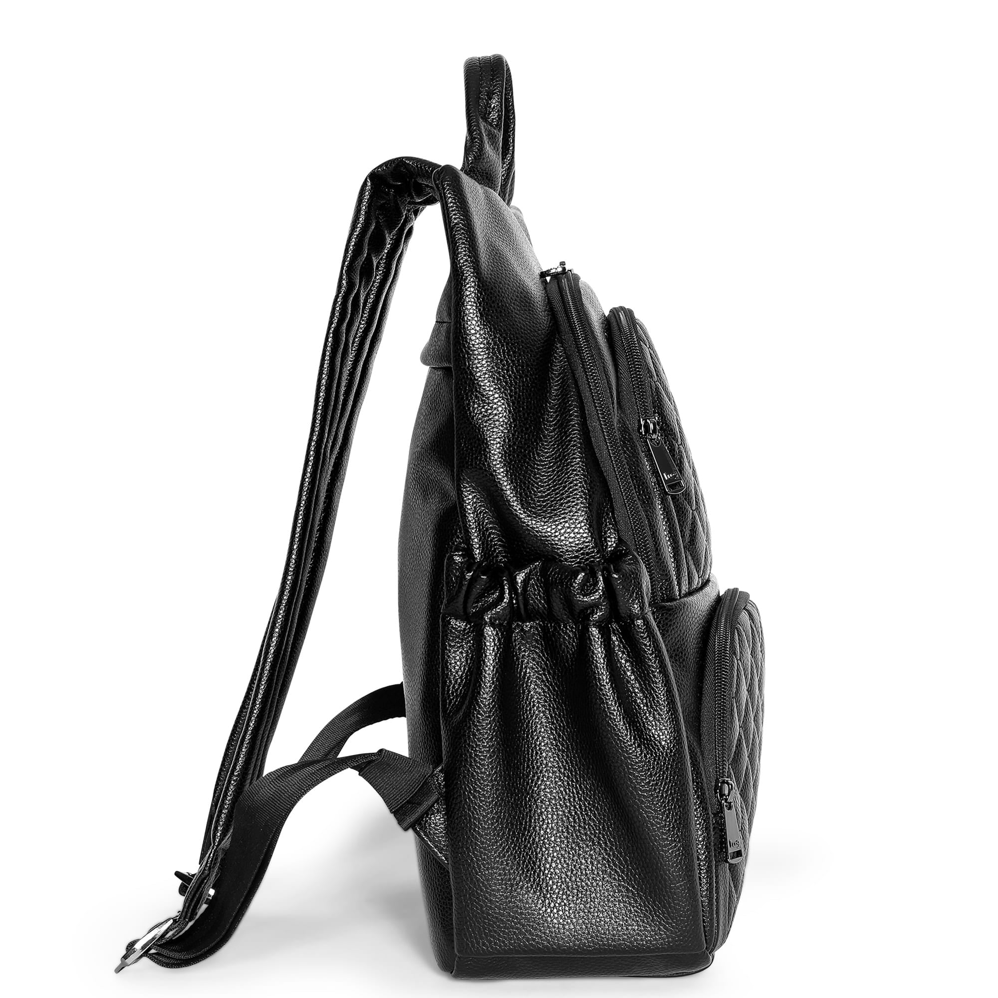 Hatchback Classic VL Backpack - BLACK ABSTRACT FERNS - HatchbackVL_Black_03_57e54077-c637-4fb1-bc2b-74386ab5246c