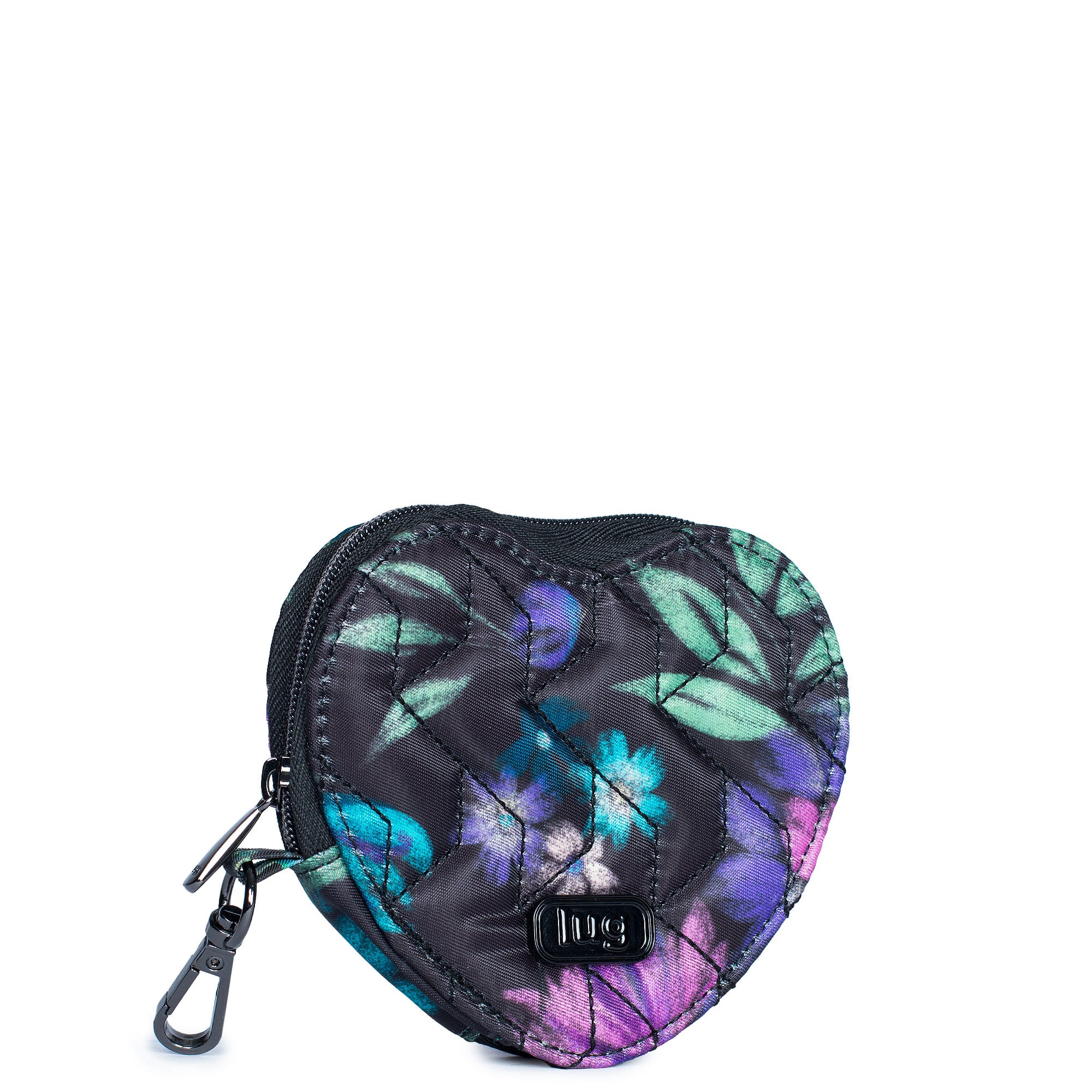 Heart Pouch - BLOOM BLACK - HeartPouch_BloomBlack_02