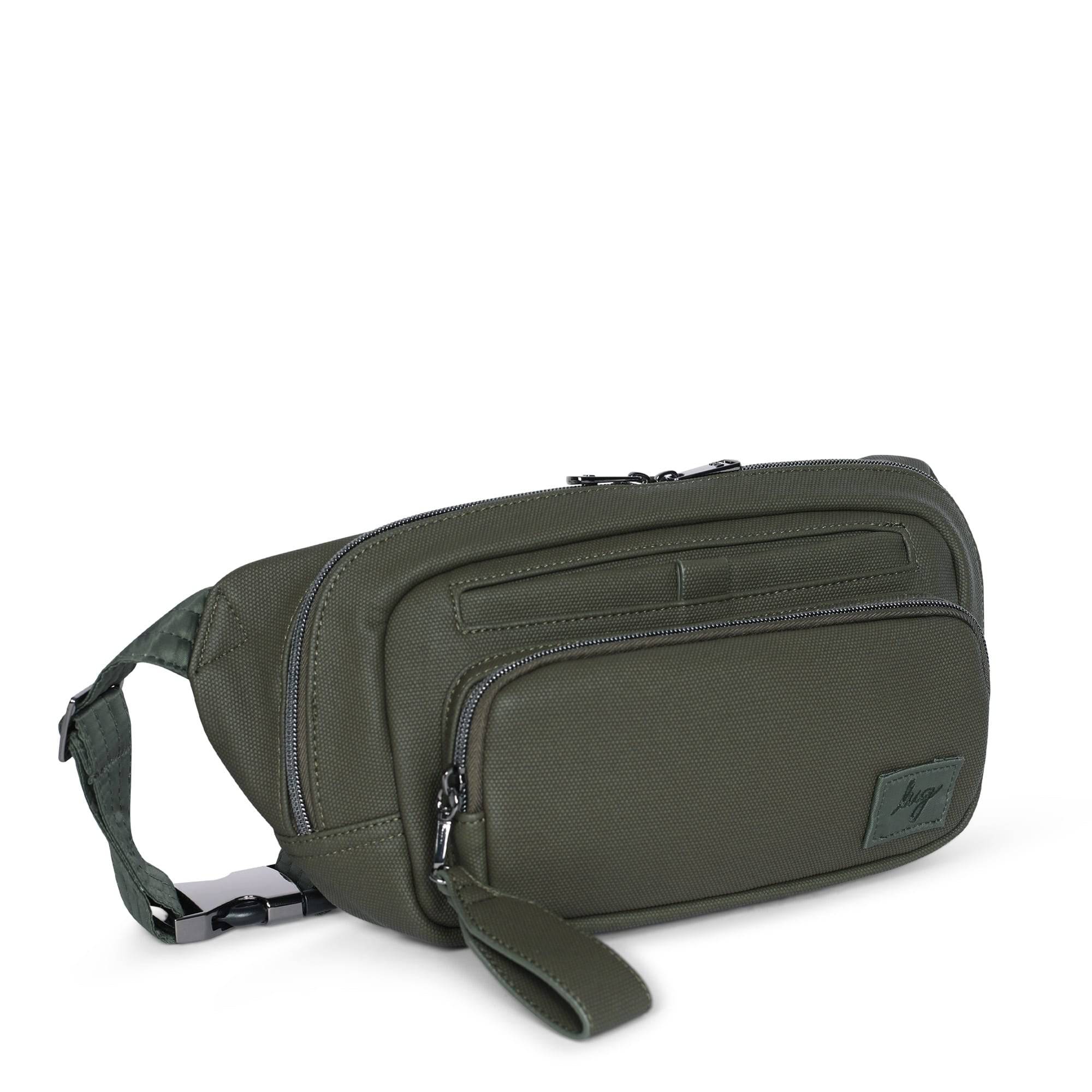 Hitch Matte Luxe VL Belt Bag - OLIVE GREEN - HitchLVL_MatteVL_OliveGreen_02