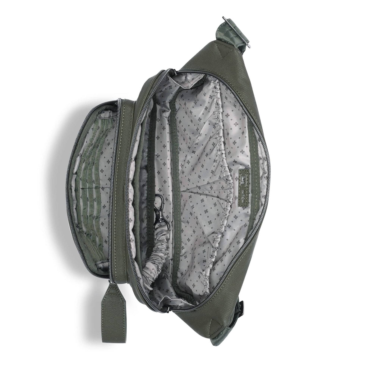 Hitch Matte Luxe VL Belt Bag - OLIVE GREEN - HitchLVL_MatteVL_OliveGreen_05