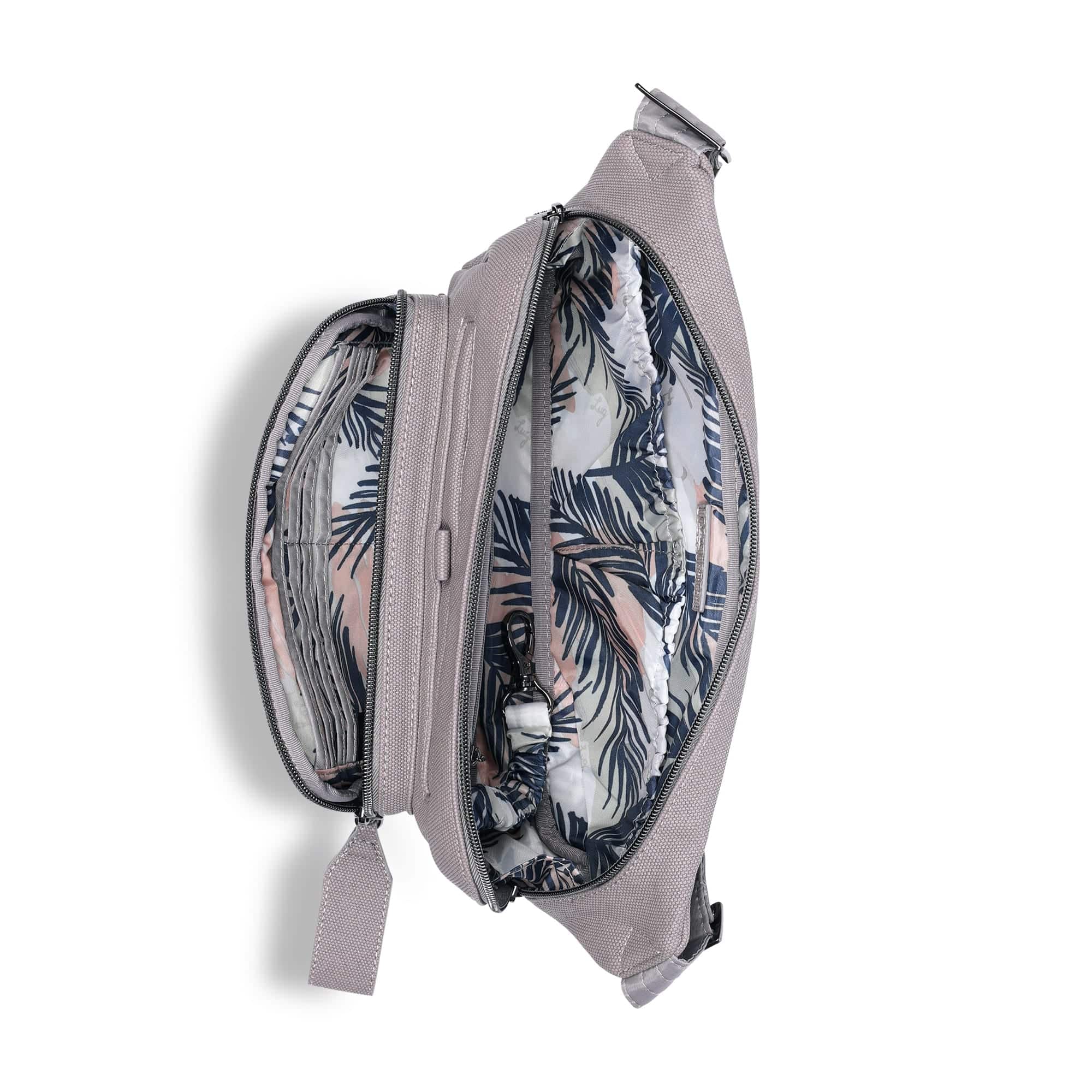 Hitch Matte Luxe VL Belt Bag - PEARL GREY - HitchLVL_MatteVL_PearlGrey_05