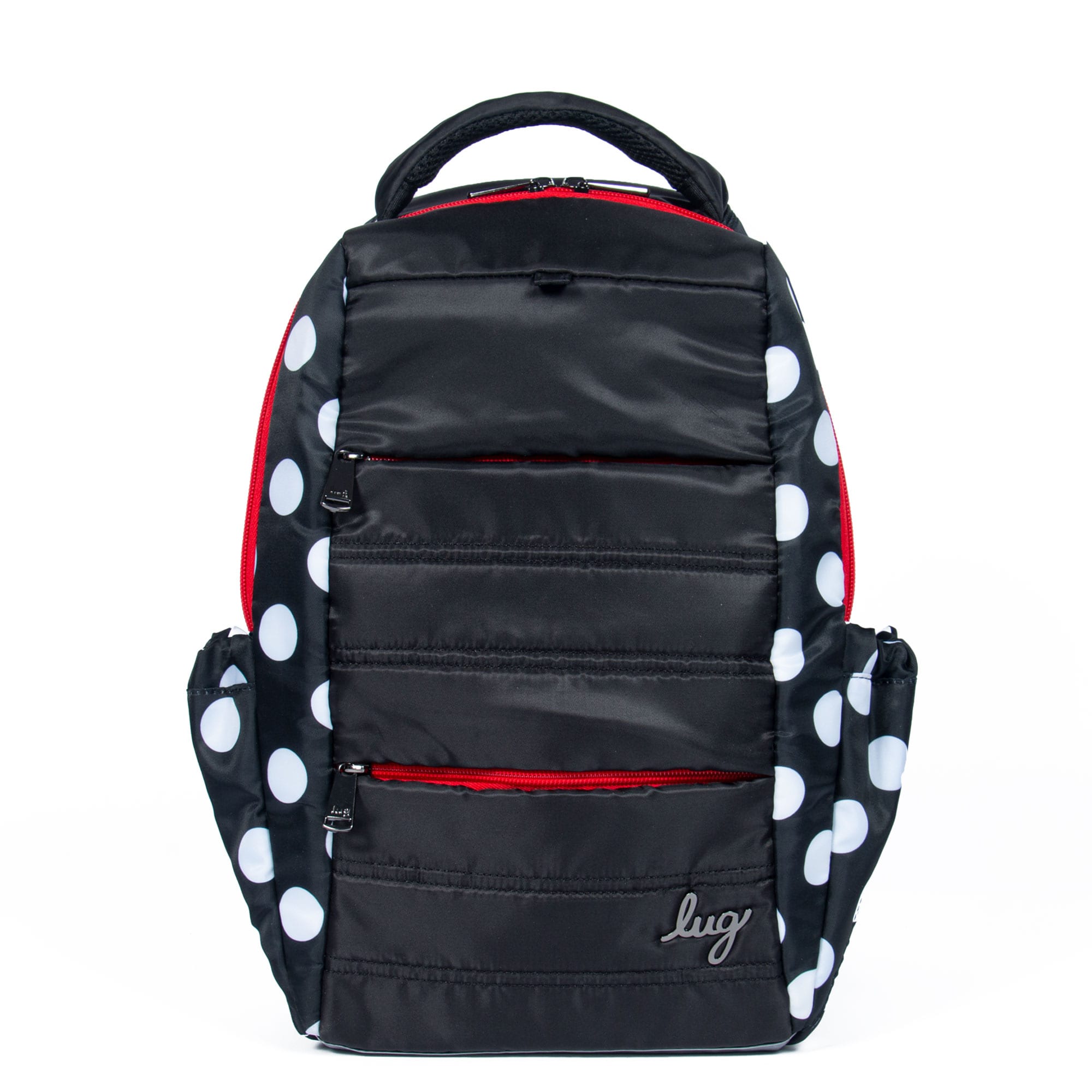 Hopper Backpack - BLACK LARGE DOT - Hopper_BlackLargeDot_01