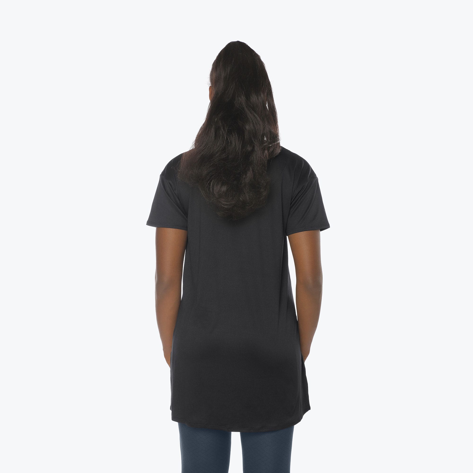 Hopper High Low Tunic Top - BLACK - Hopper_Black_S_02