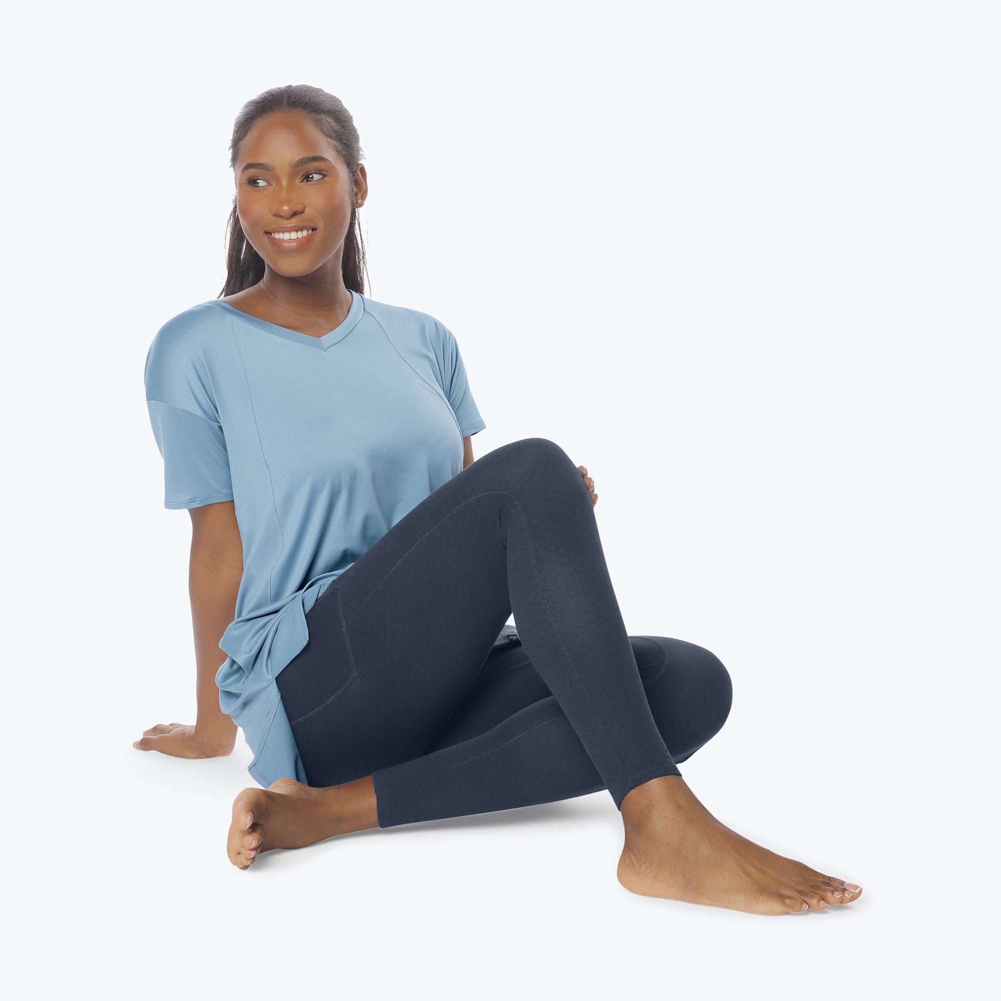 Hopper High Low Tunic Top - BLUE MOON ICEPOP - Hopper_BlueMoon_IcePop_S_05