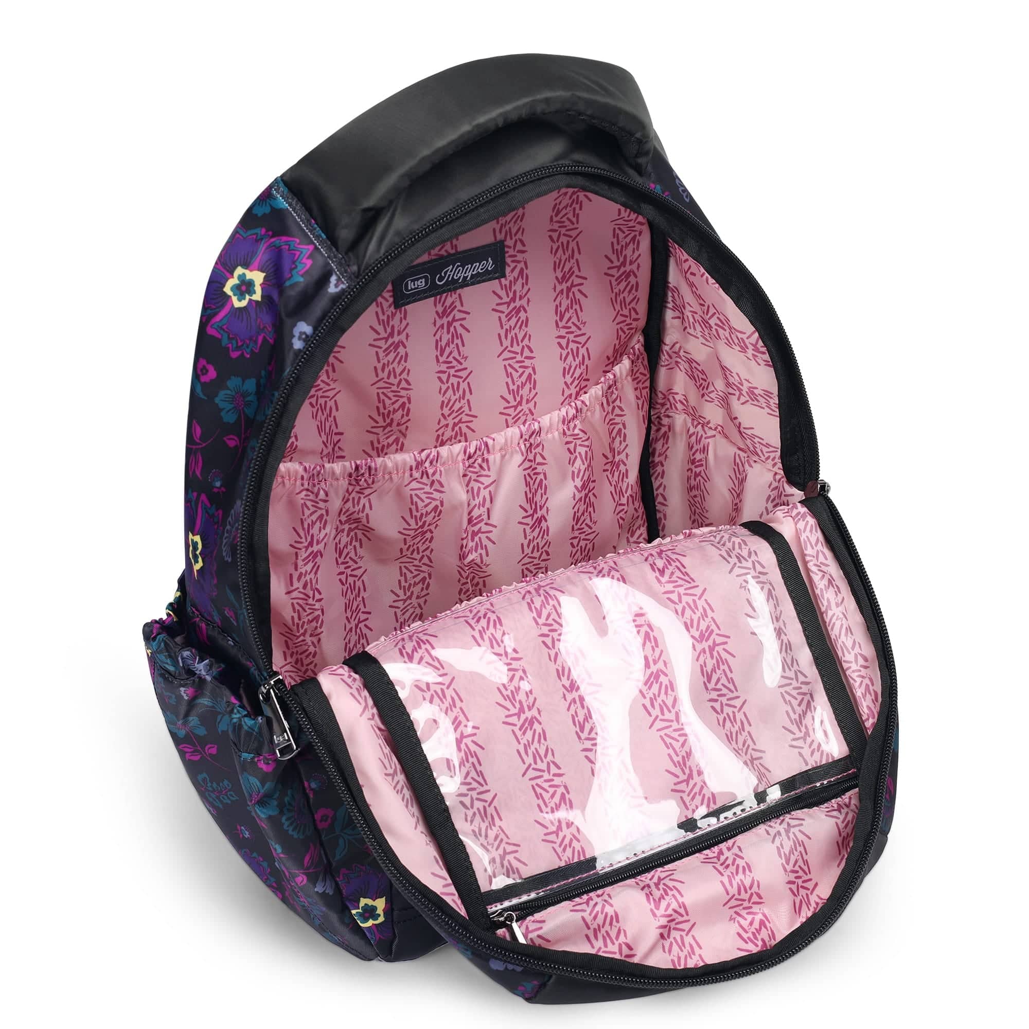 Hopper Backpack - BOHO FLORAL BLACK - Hopper_Boho_Floral_Black_05