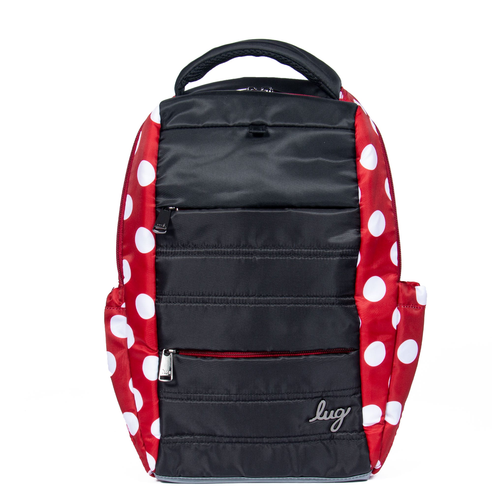 Hopper Backpack - CRIMSON LARGE DOT - Hopper_CrimsonLargeDot_01
