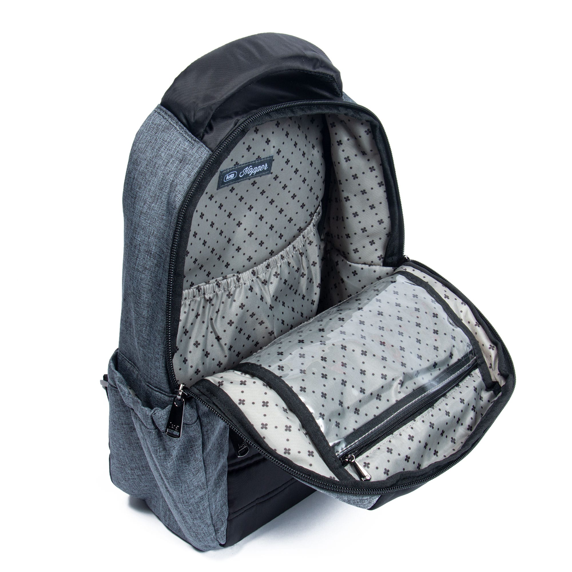 Hopper Backpack - HEATHER GREY - Hopper_HeatherGrey_05