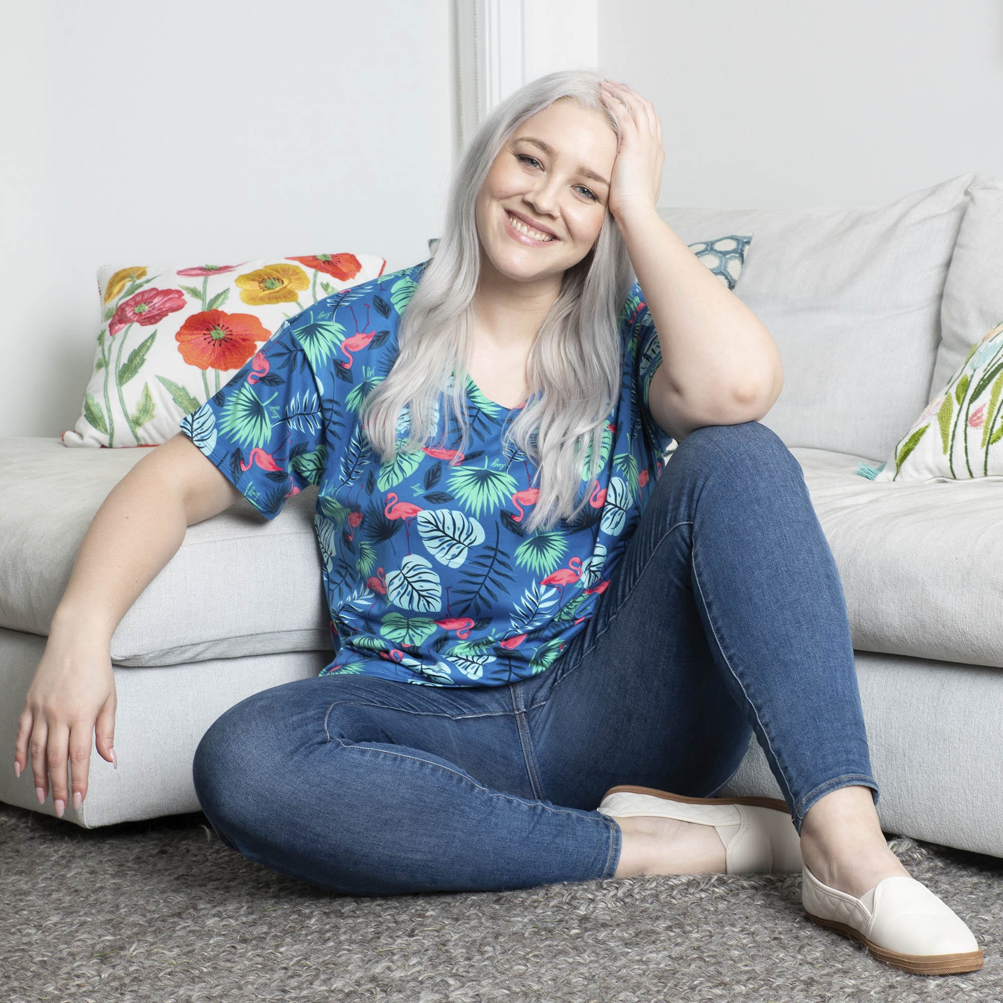 Hopper High Low Tunic Top - - Hopper_Lifestyle_01_67bf2d24-ad33-4d2d-a7db-db2c451aa6cc