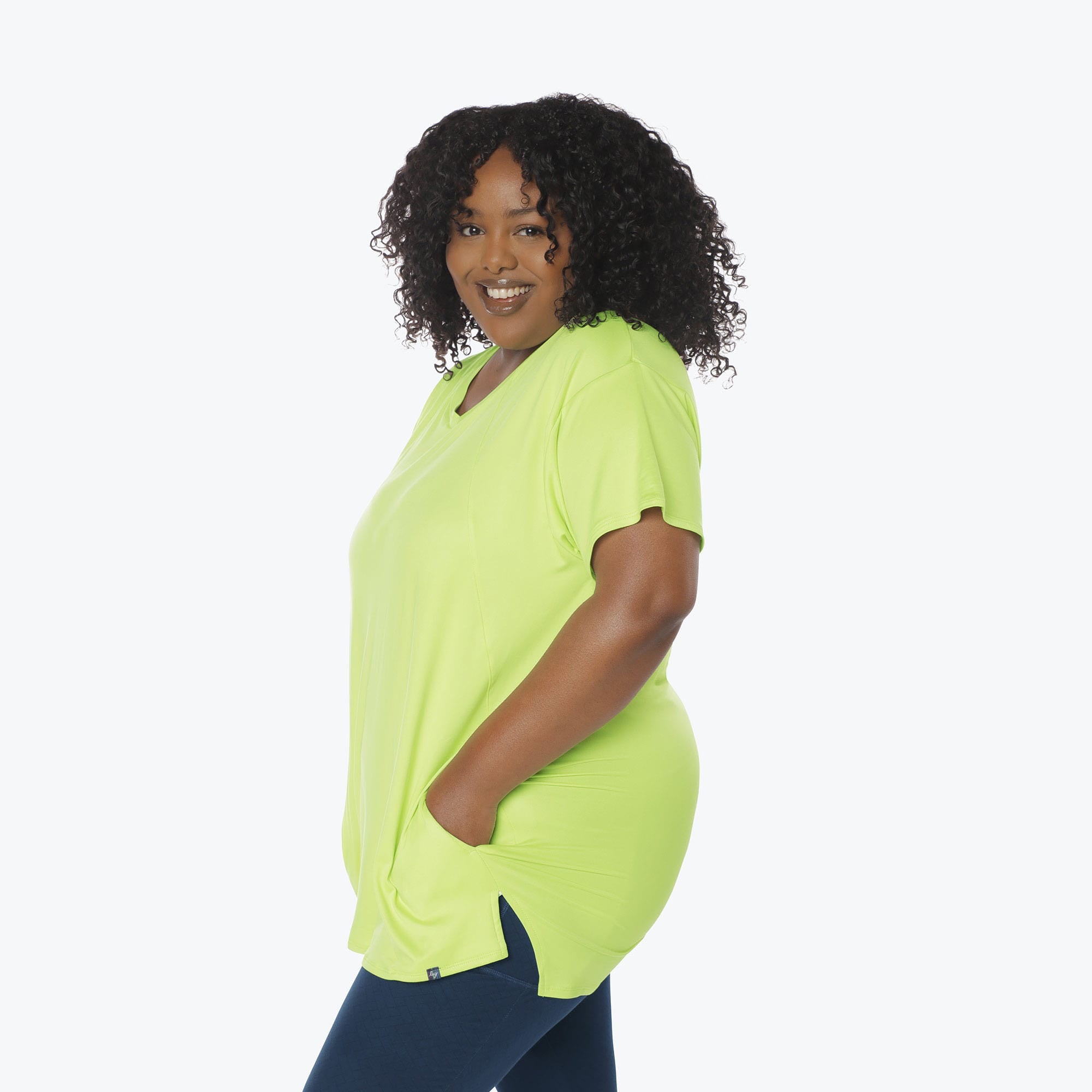 Hopper High Low Tunic Top - MARGARITA ICEPOP - Hopper_Margarita_IcePop__XL_03