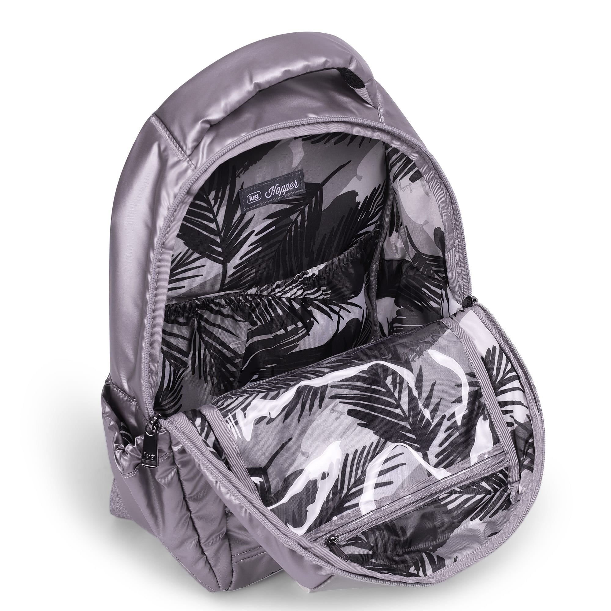 Hopper Backpack - METALLIC PEARL - Hopper_Metallic_Pearl_05_7067cd36-aa67-41d8-b434-545bac21437a