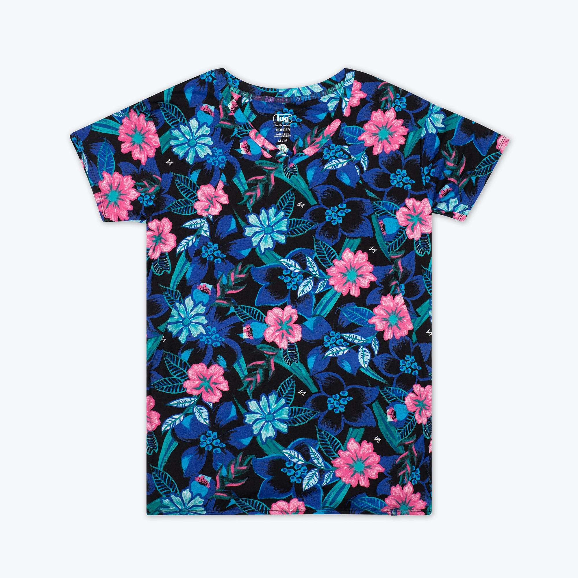 Hopper High Low Tunic Top - RESORT BLACK - Hopper_Resort_Black_06_48941cfe-8665-456f-9d61-3d653bf0de2c