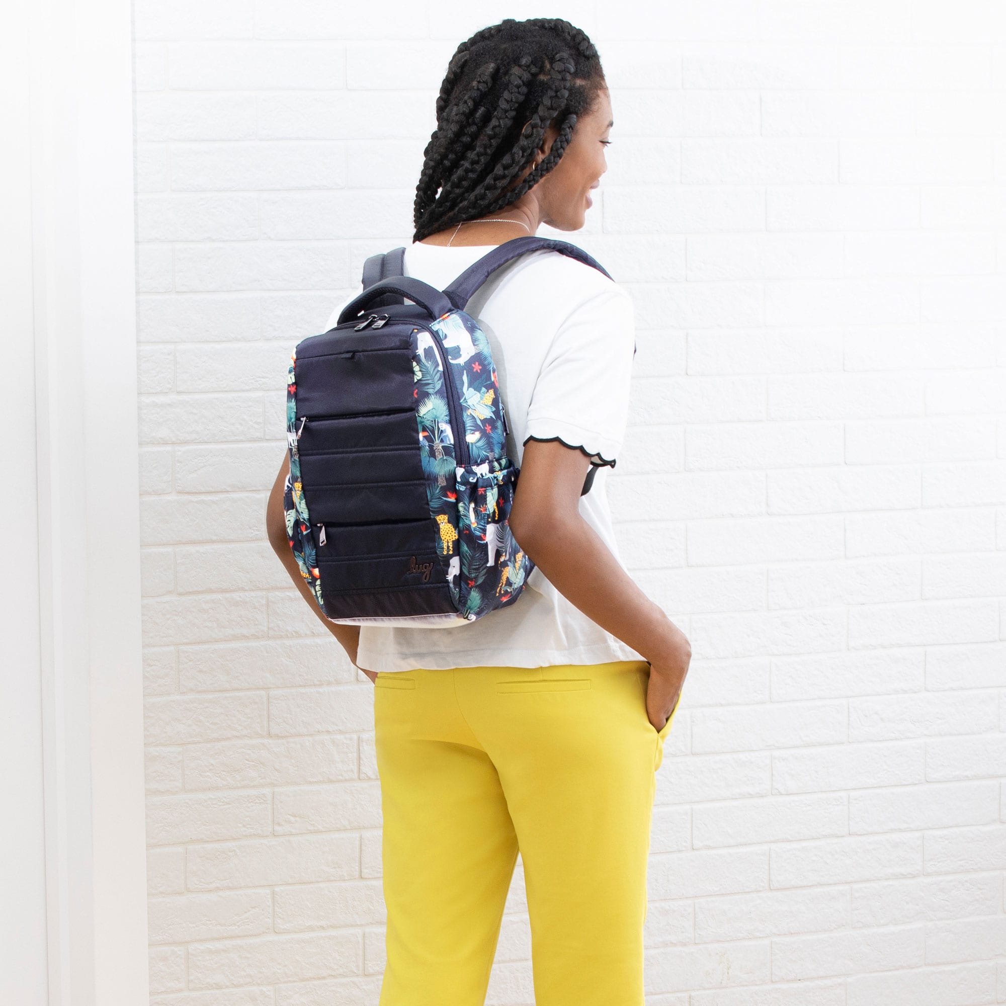 Hopper Backpack - WILDLIFE BLACK - Hopper_Wildlife-Black_Model