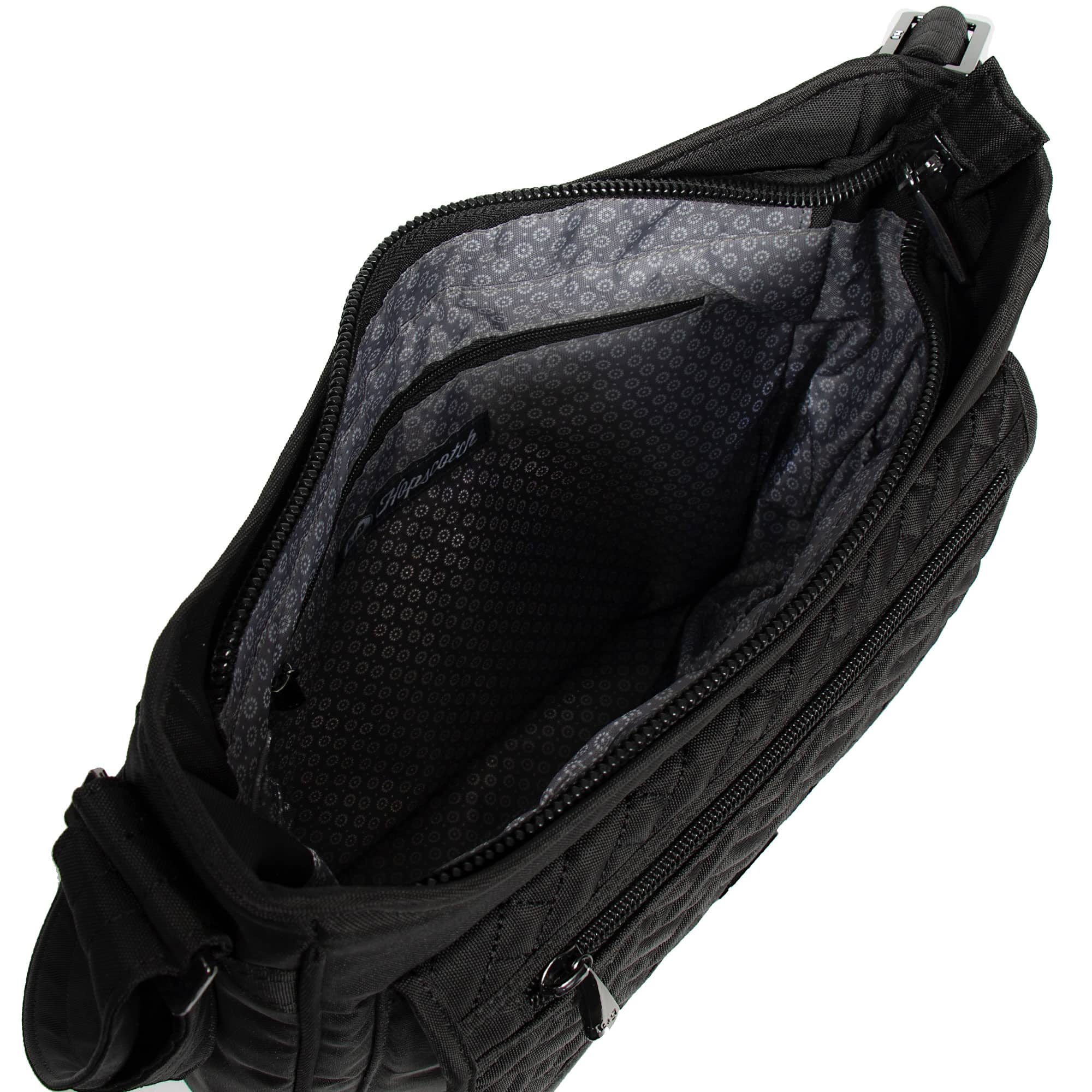 Hopscotch Crossbody Bag - BRUSHED BLACK - Hopscotch_BrushedBlack_05