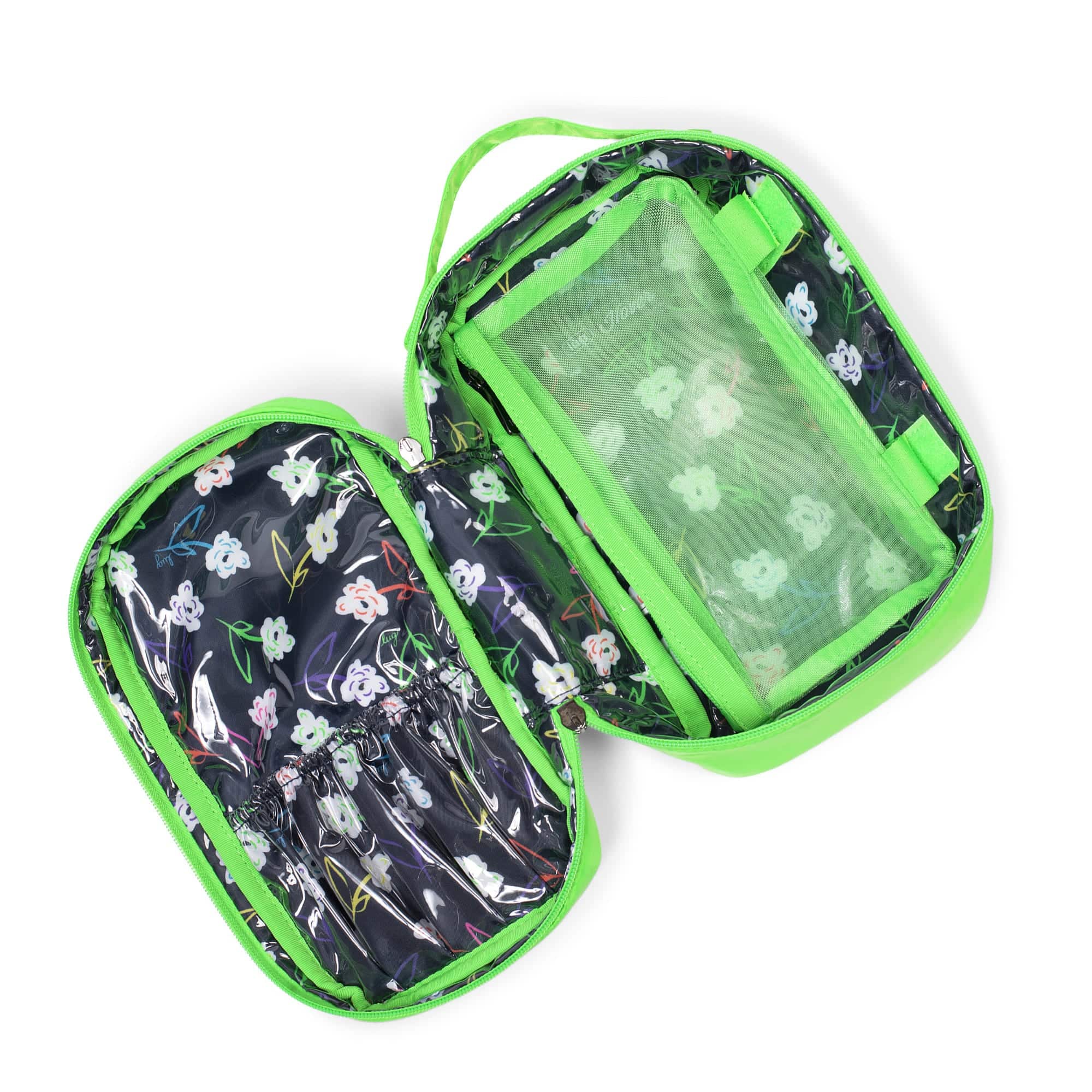 Hover Cosmetic Pouch - LIME GREEN - Hover_Green_05_01