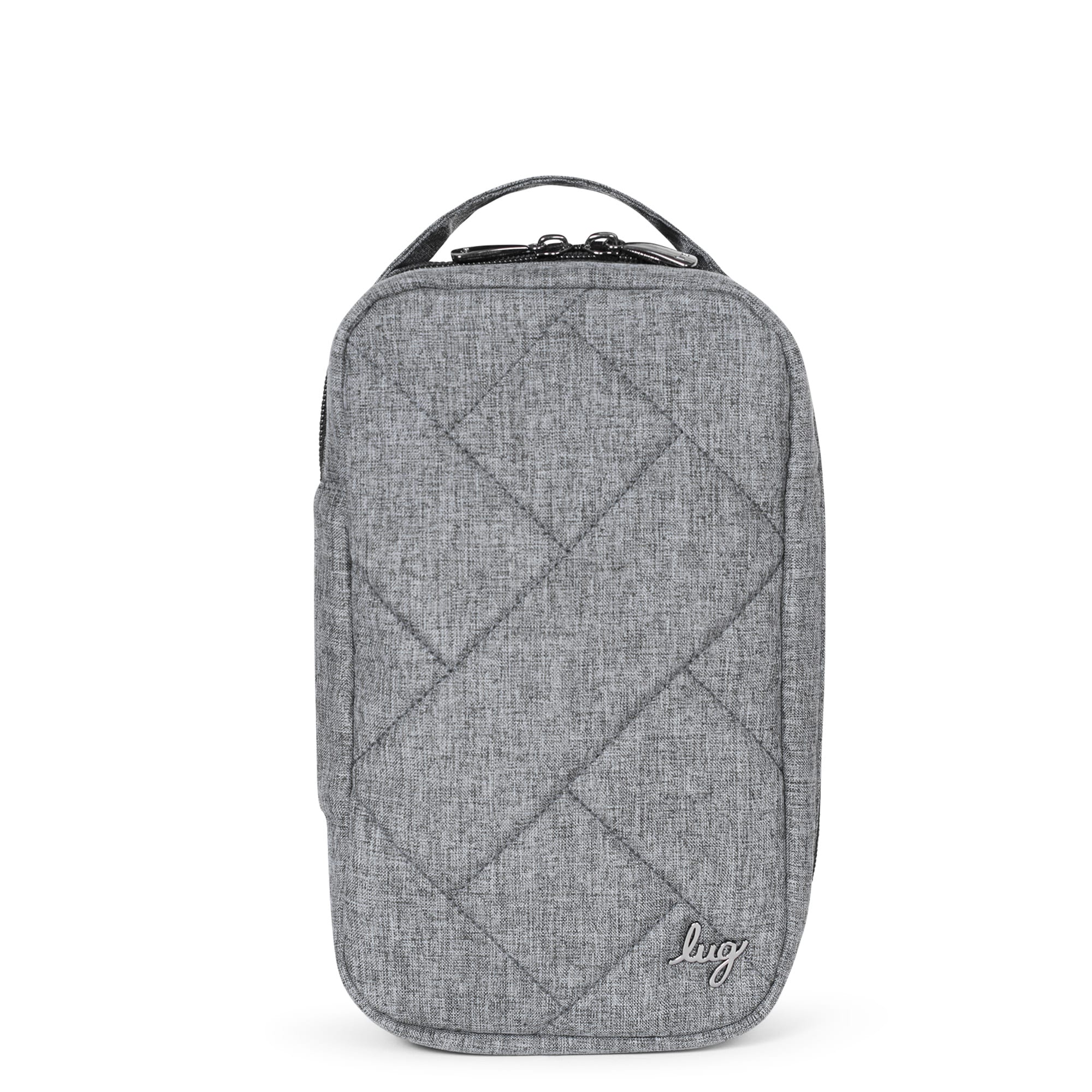 Hover Cosmetic Pouch - HEATHER GREY - Hover_HeatherGrey_01