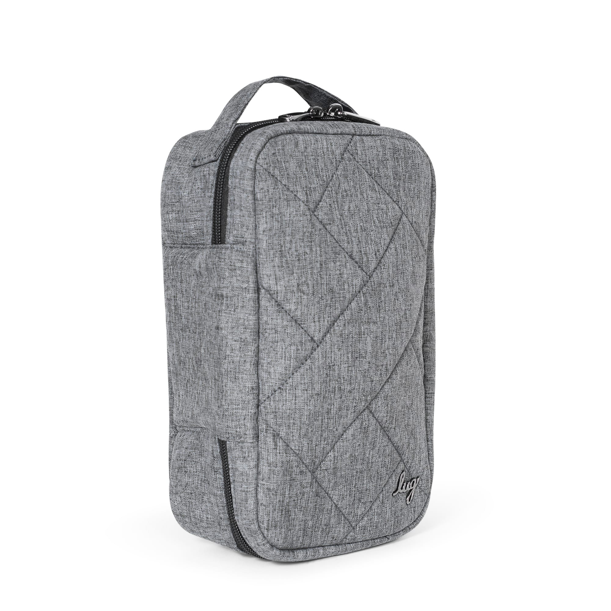 Hover Cosmetic Pouch - HEATHER GREY - Hover_HeatherGrey_02