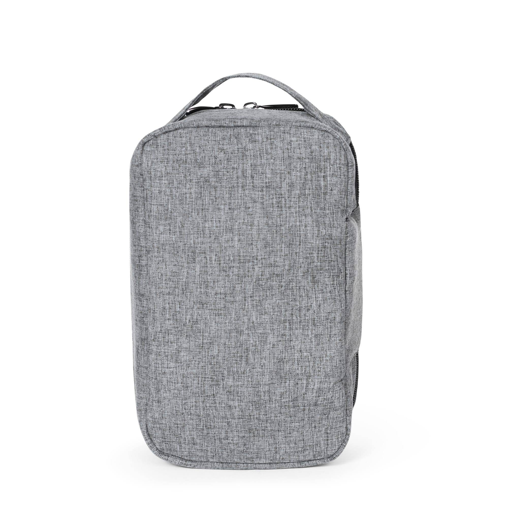Hover Cosmetic Pouch - HEATHER GREY - Hover_HeatherGrey_04