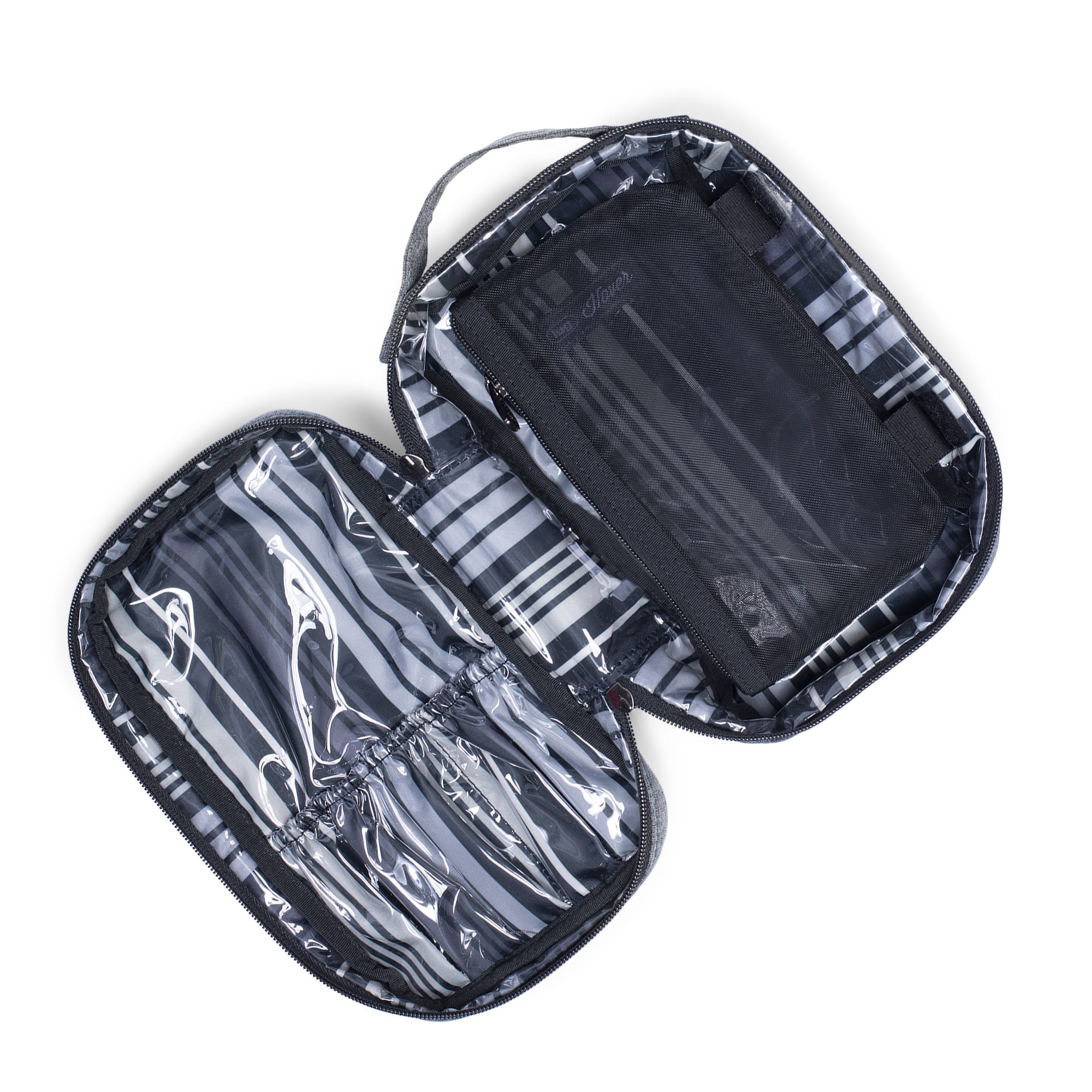 Hover Cosmetic Pouch - HEATHER GREY - Hover_HeatherGrey_05_01