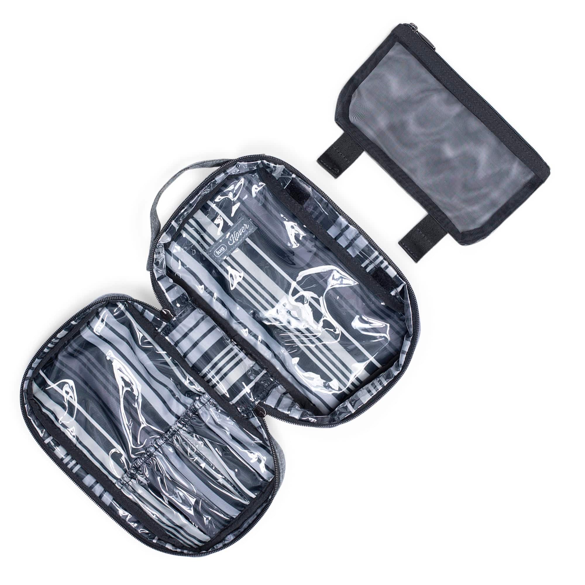 Hover Cosmetic Pouch - HEATHER GREY - Hover_HeatherGrey_05_03