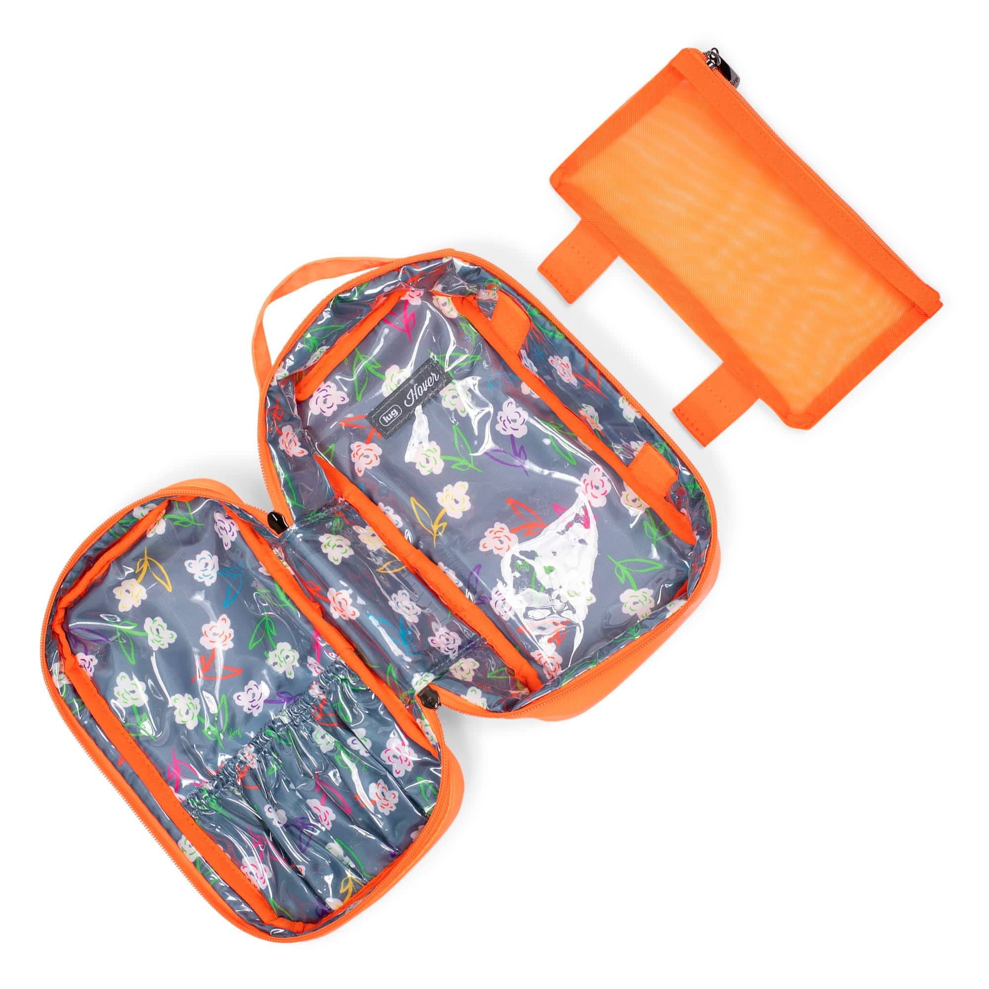 Hover Cosmetic Pouch - CORAL - Hover_Orange_05_03
