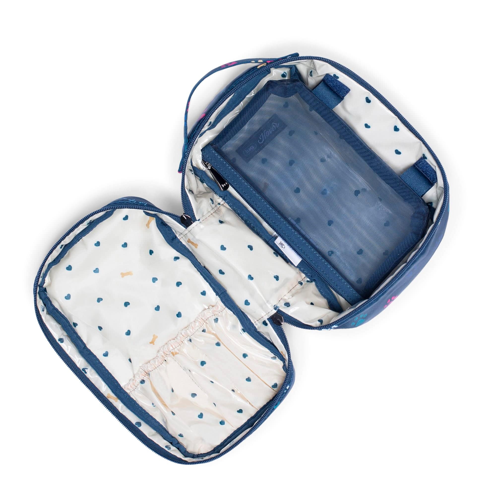 Hover Cosmetic Pouch - PAWS NAVY - Hover_PawsNavy_05_01
