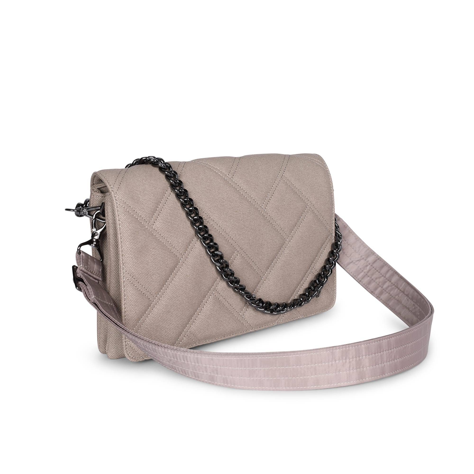 Huddle Matte Luxe VL Shoulder Bag - SAND - HuddleMatteVL_MatteVL_SandTaupe_02