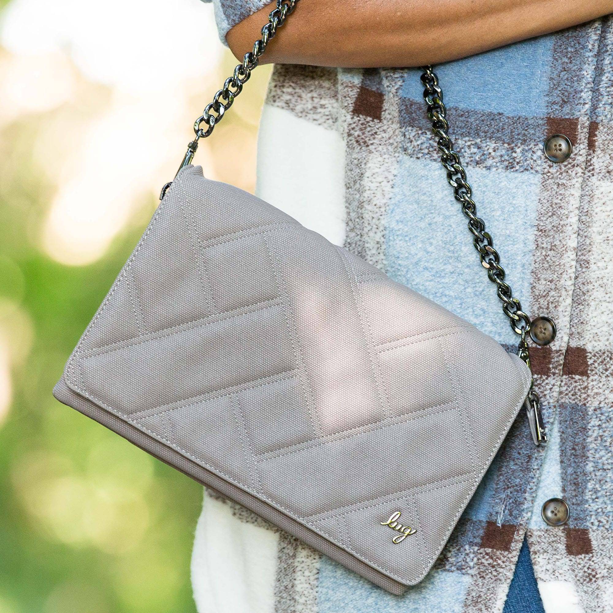 Huddle Matte Luxe VL Shoulder Bag - PEARL - HuddleMatteVL__Lifestyle_08