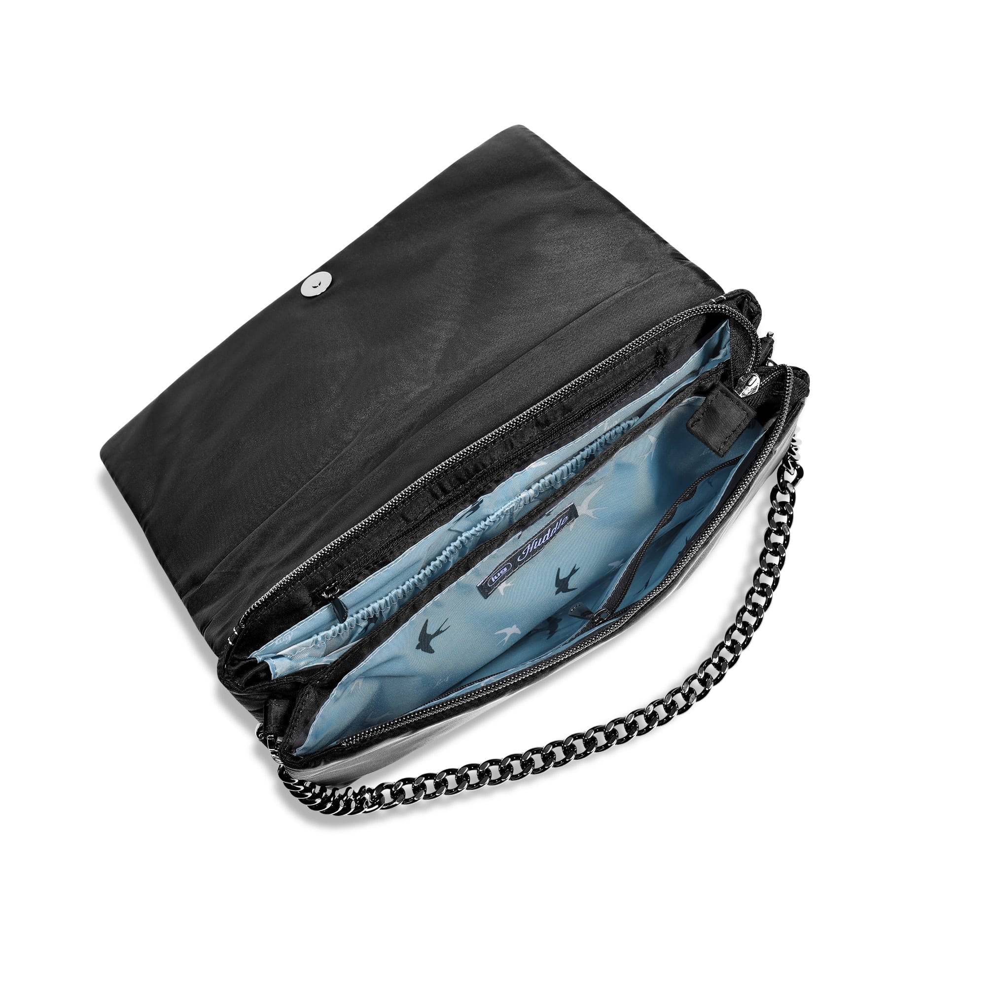 Huddle Shoulder Bag - BLACK RAINBOW STITCH - Huddle_BlackRainbowStitch_05_1cbe641c-8152-4a86-b975-4559d37886fd