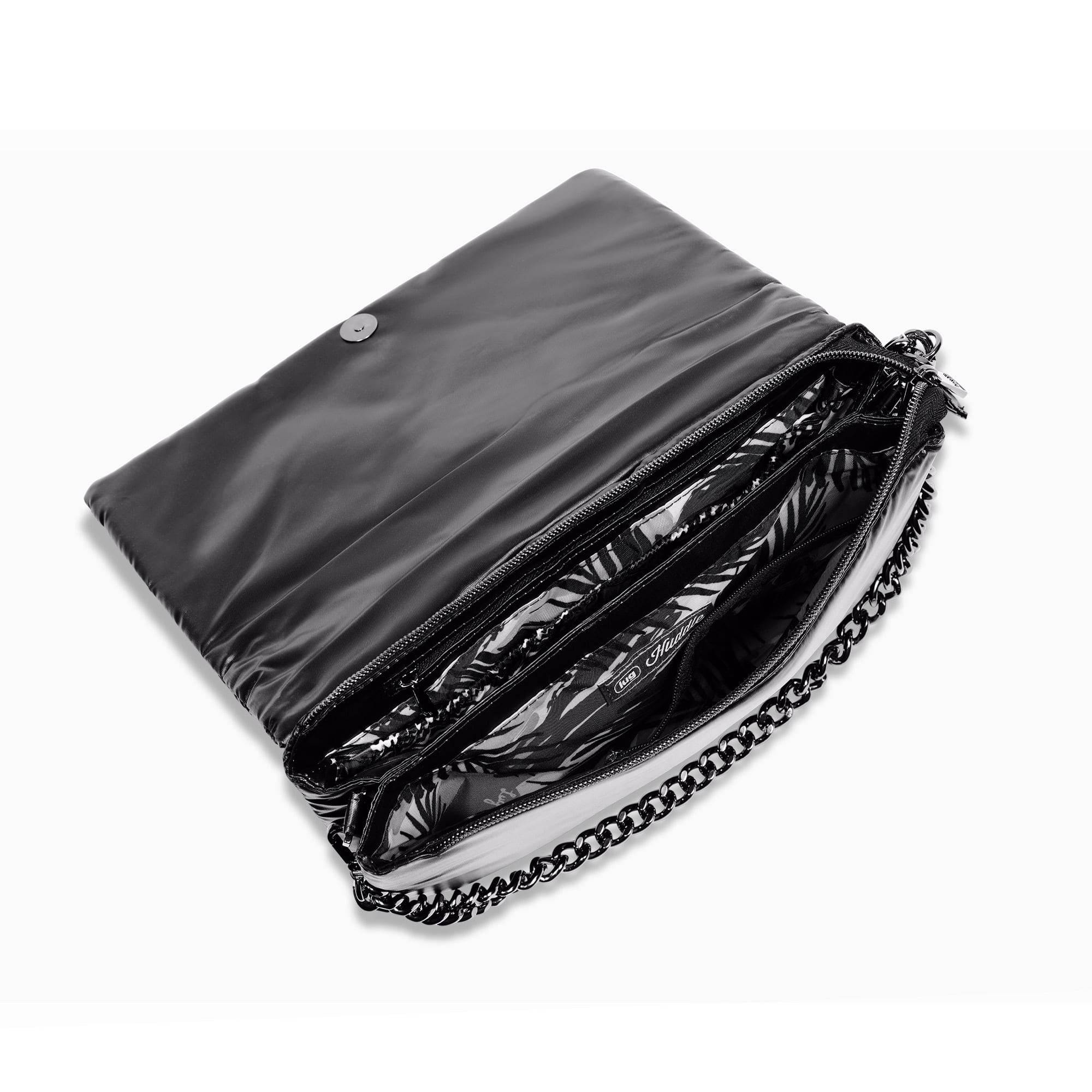 Huddle Shoulder Bag - METALLIC BLACK - Huddle_MetallicBlack_05