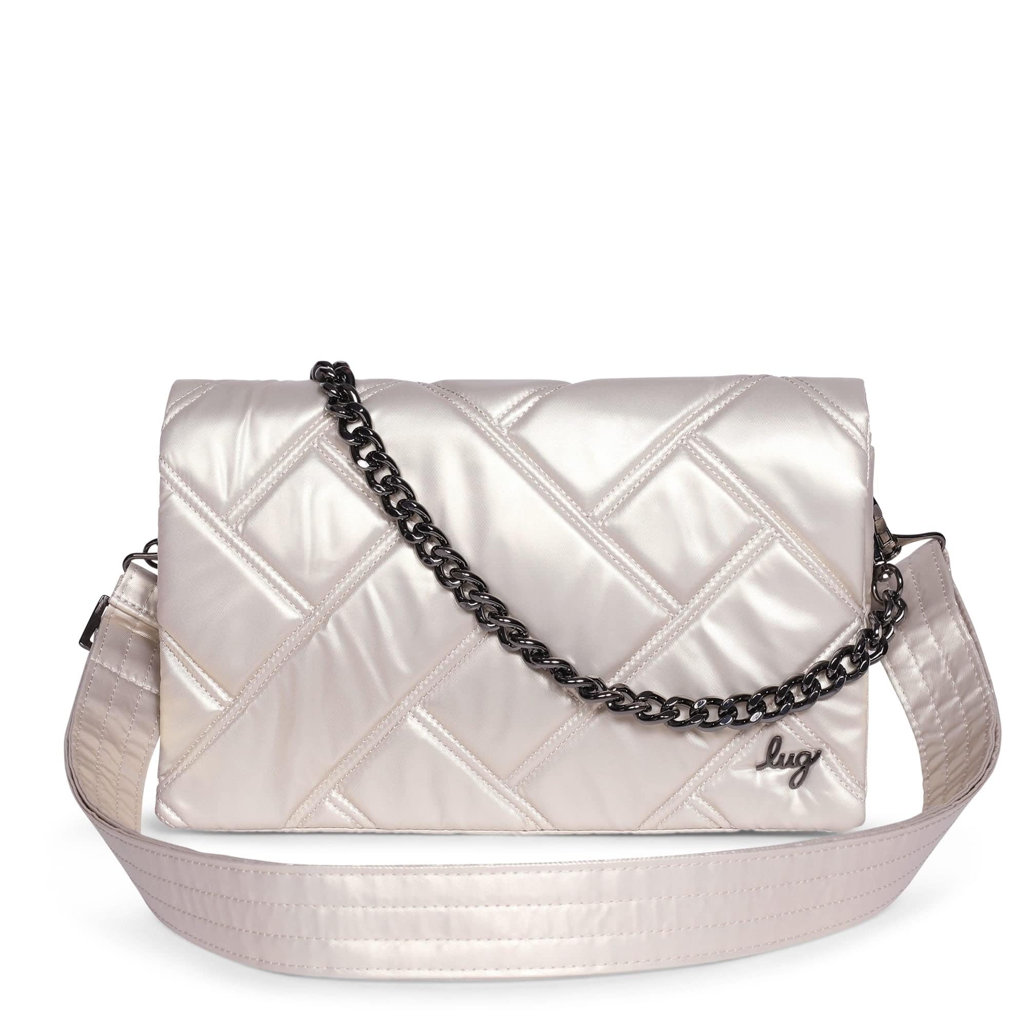 Huddle Shoulder Bag - METALLIC CHAMPAGNE - Huddle_MetallicChampagne_01