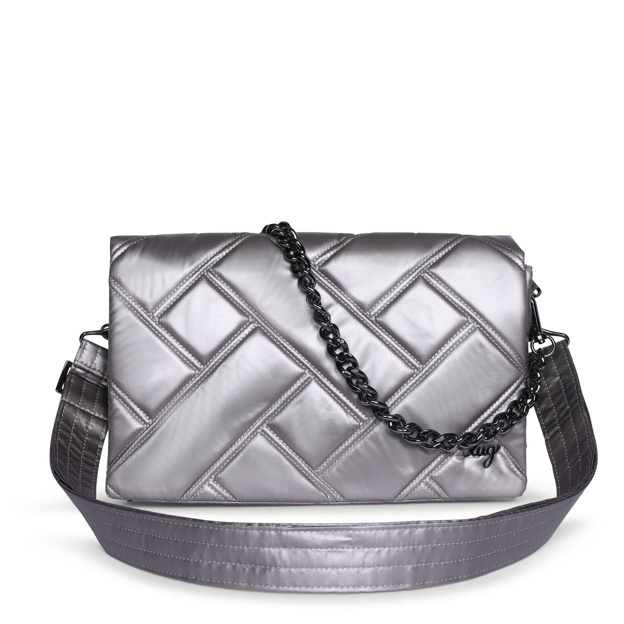Huddle Shoulder Bag - METALLIC PEARL - Huddle_Metallic_Pearl_01
