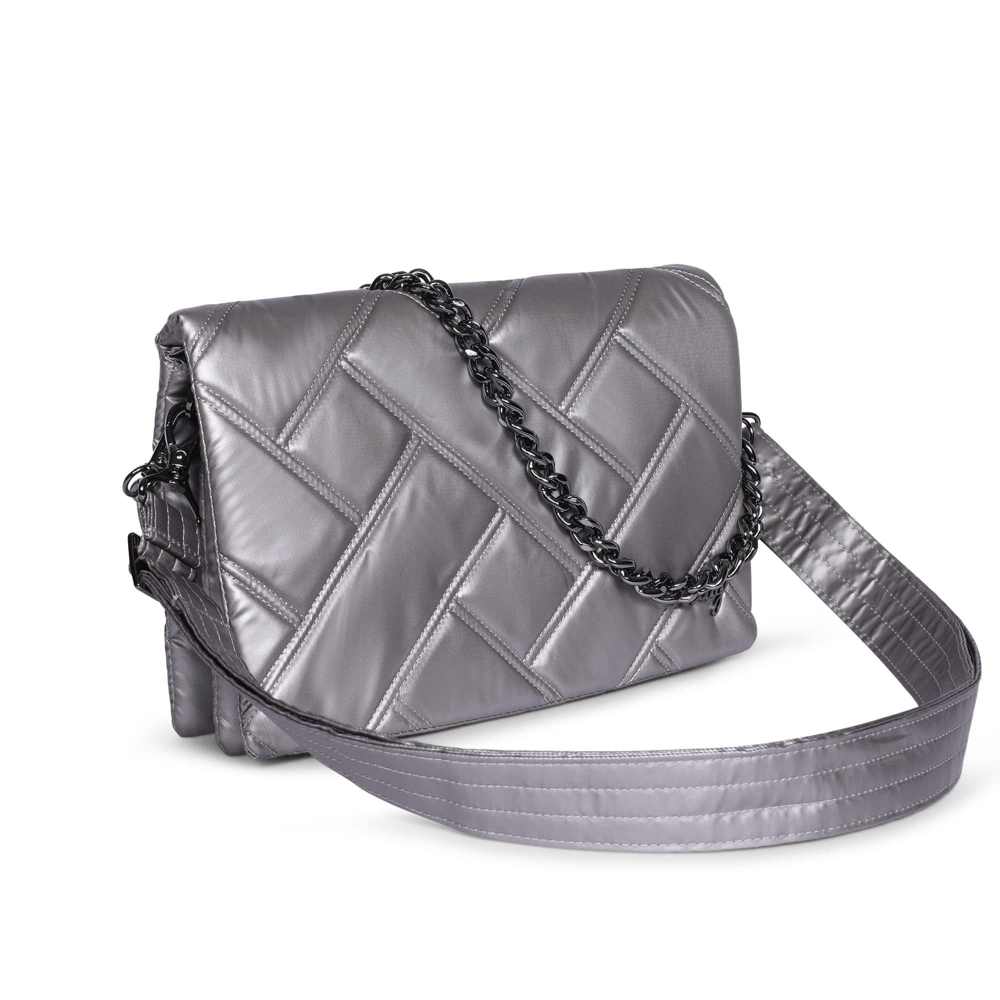 Huddle Shoulder Bag - METALLIC PEARL - Huddle_Metallic_Pearl_02