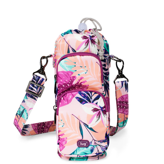 Huggie Crossbody Bottle Holder - AZALEA PINK - Huggie_AzaleaPink__01