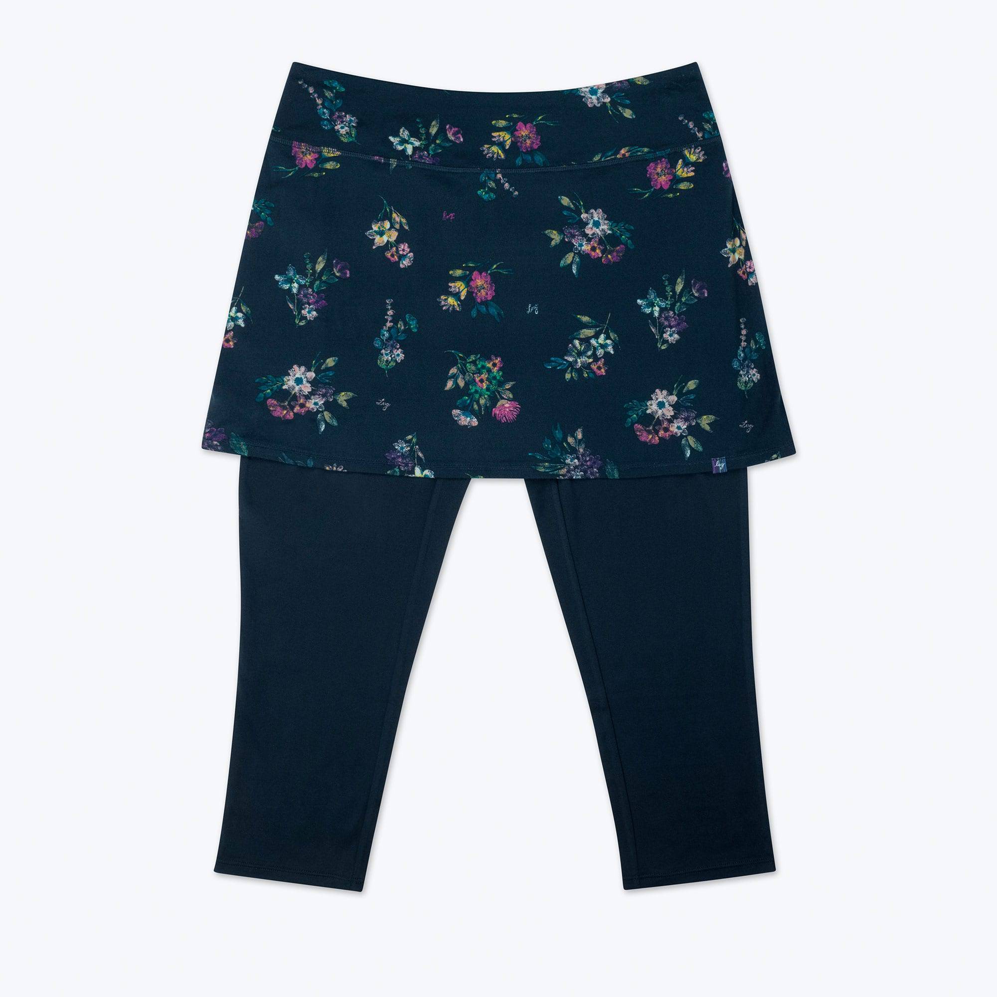 Hula Skirted Lugging - BOUQUET NAVY - Hula_BouquetNavy_05
