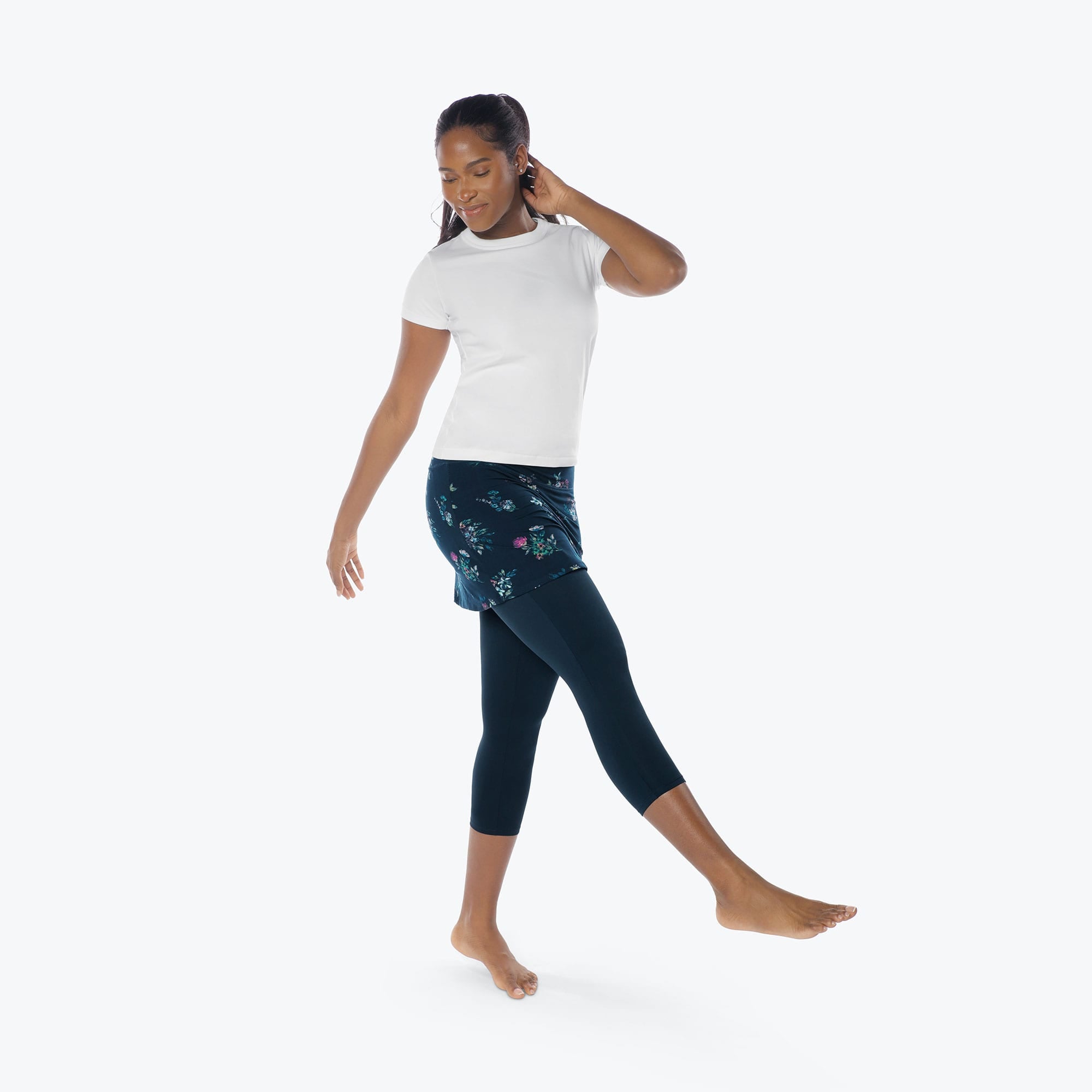 Hula Skirted Lugging - BOUQUET NAVY - Hula_Bouquet_Navy_S_04