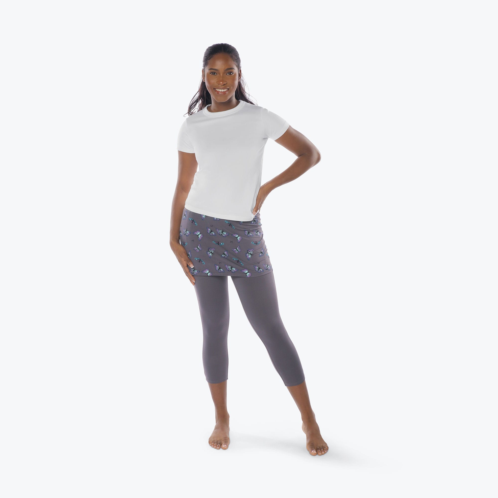 Hula Skirted Lugging - BUTTERFLY GREY - Hula_Butterfly_Grey_S_01a