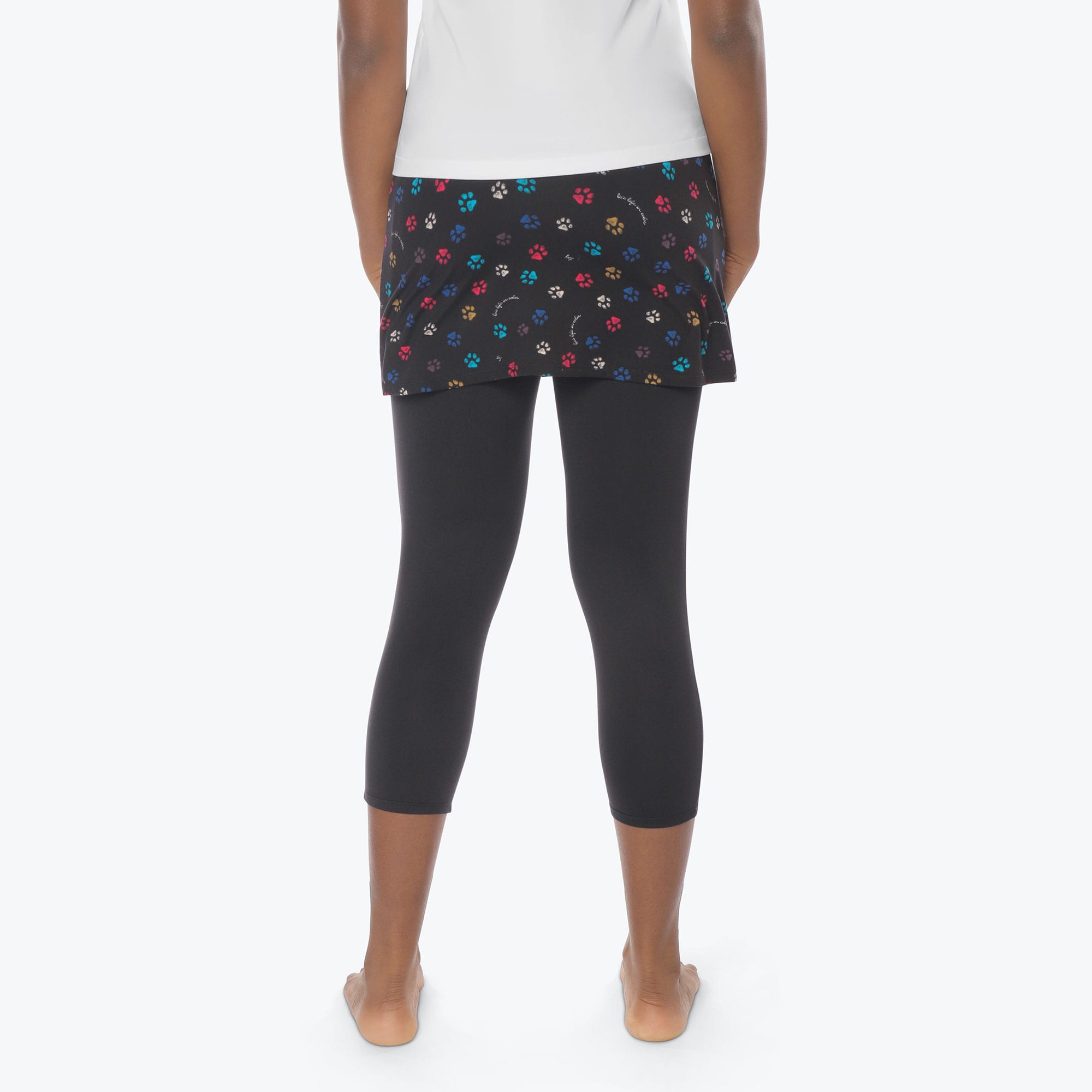 Hula Skirted Lugging - PAWS BLACK - Hula_Paws_Black_S_02