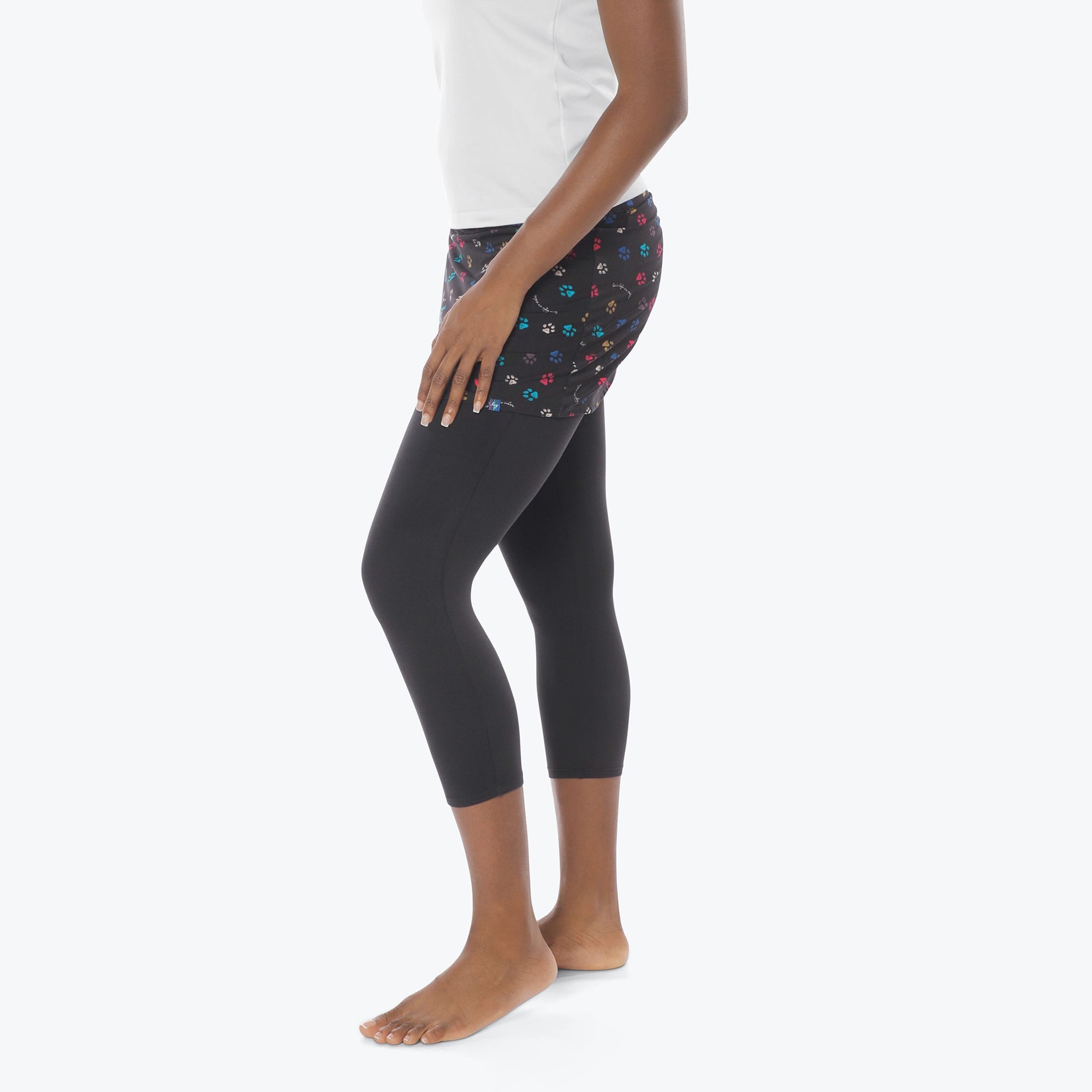 Hula Skirted Lugging - PAWS BLACK - Hula_Paws_Black_S_03