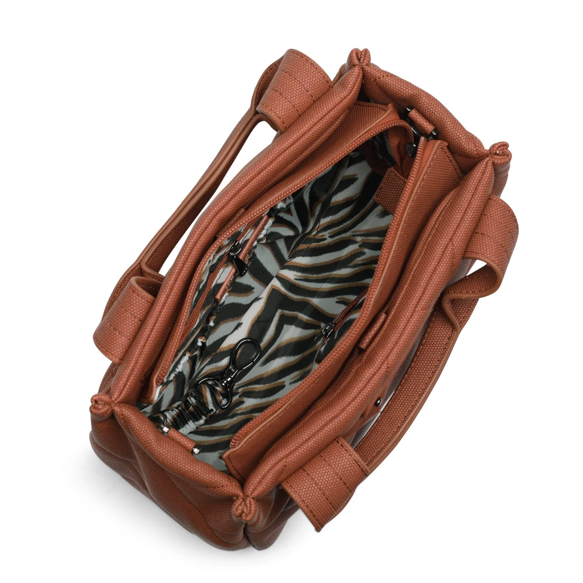 Jitterbug Matte Luxe VL Crossbody Bag - COPPER BROWN - JitterbugMatteVL_Copper_Brown_05