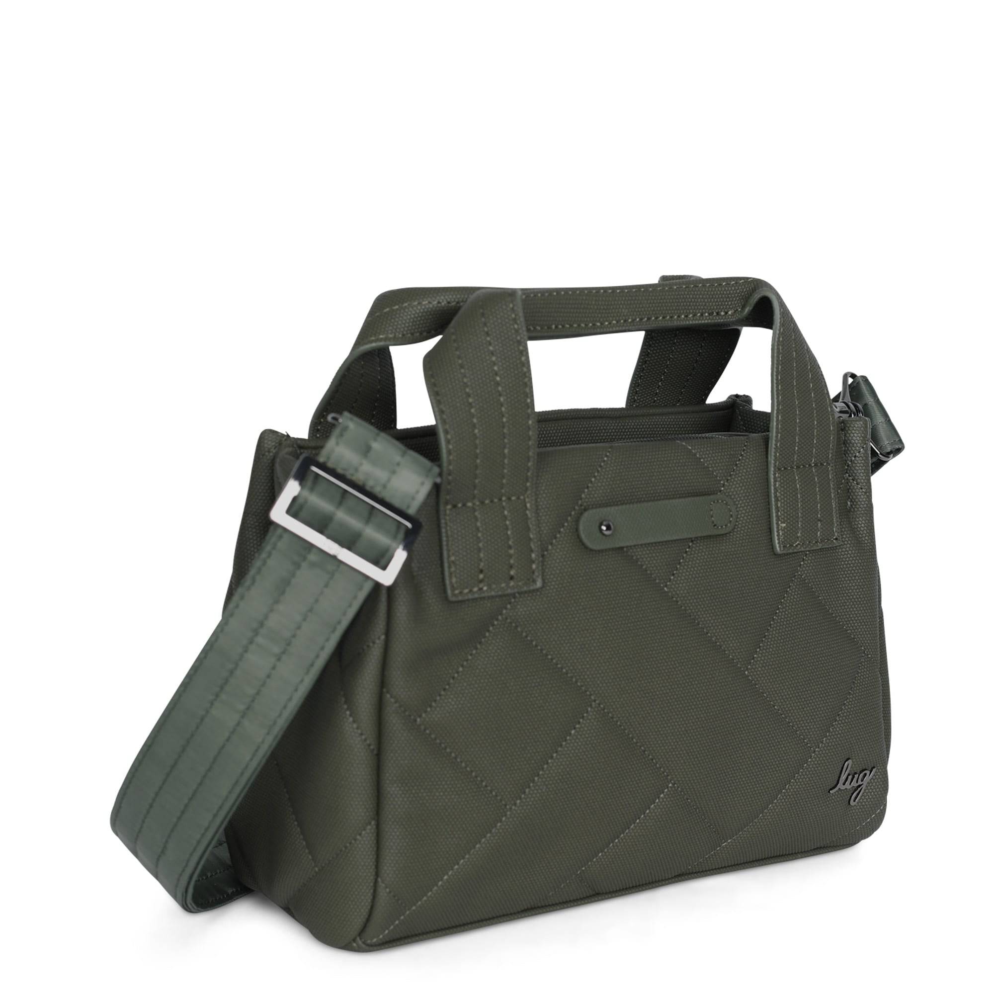 Jitterbug Matte Luxe VL Crossbody Bag - OLIVE GREEN - JitterbugMatteVL_OliveGreen_02