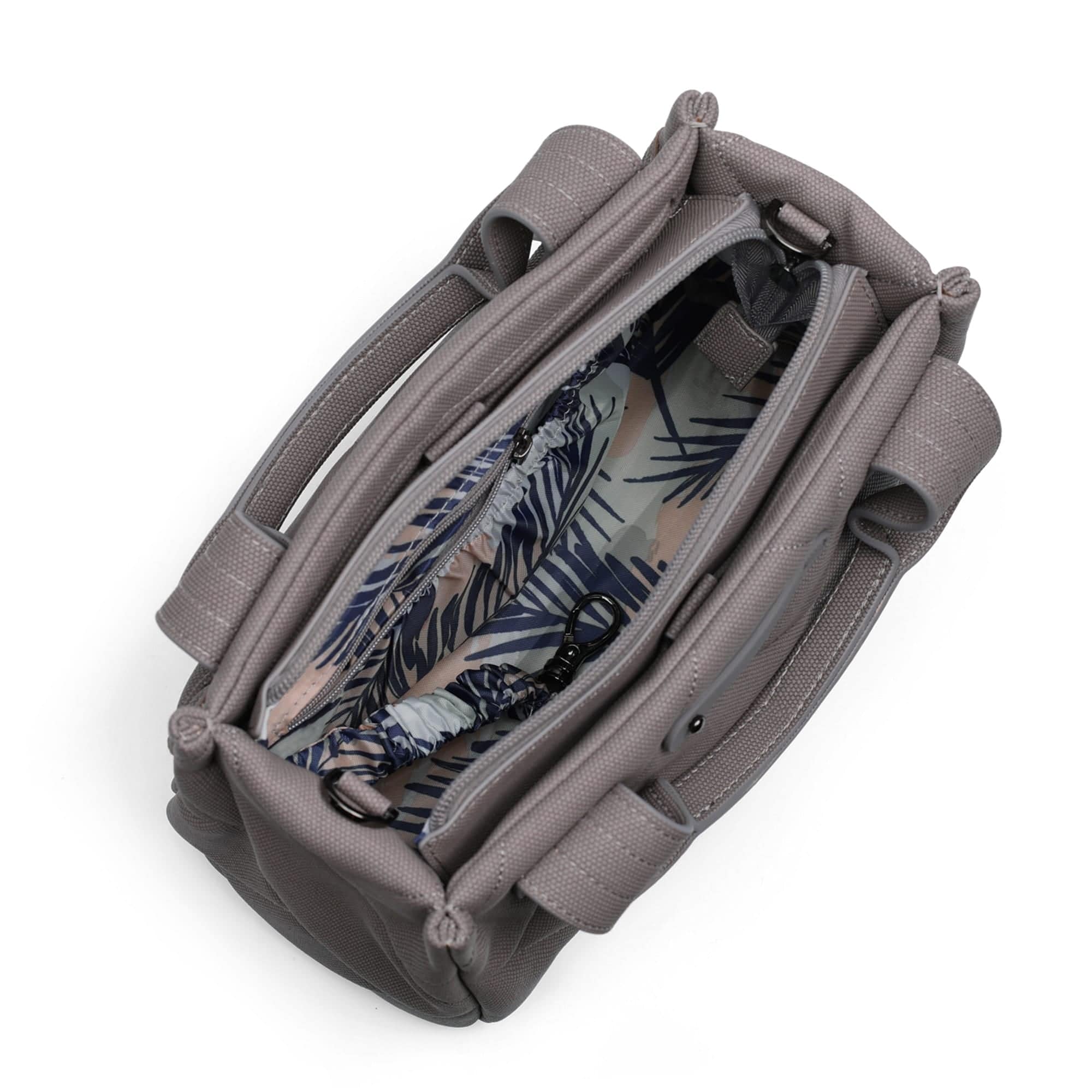 Jitterbug Matte Luxe VL Crossbody Bag - PEARL - JitterbugMatteVL_PearlGrey_05