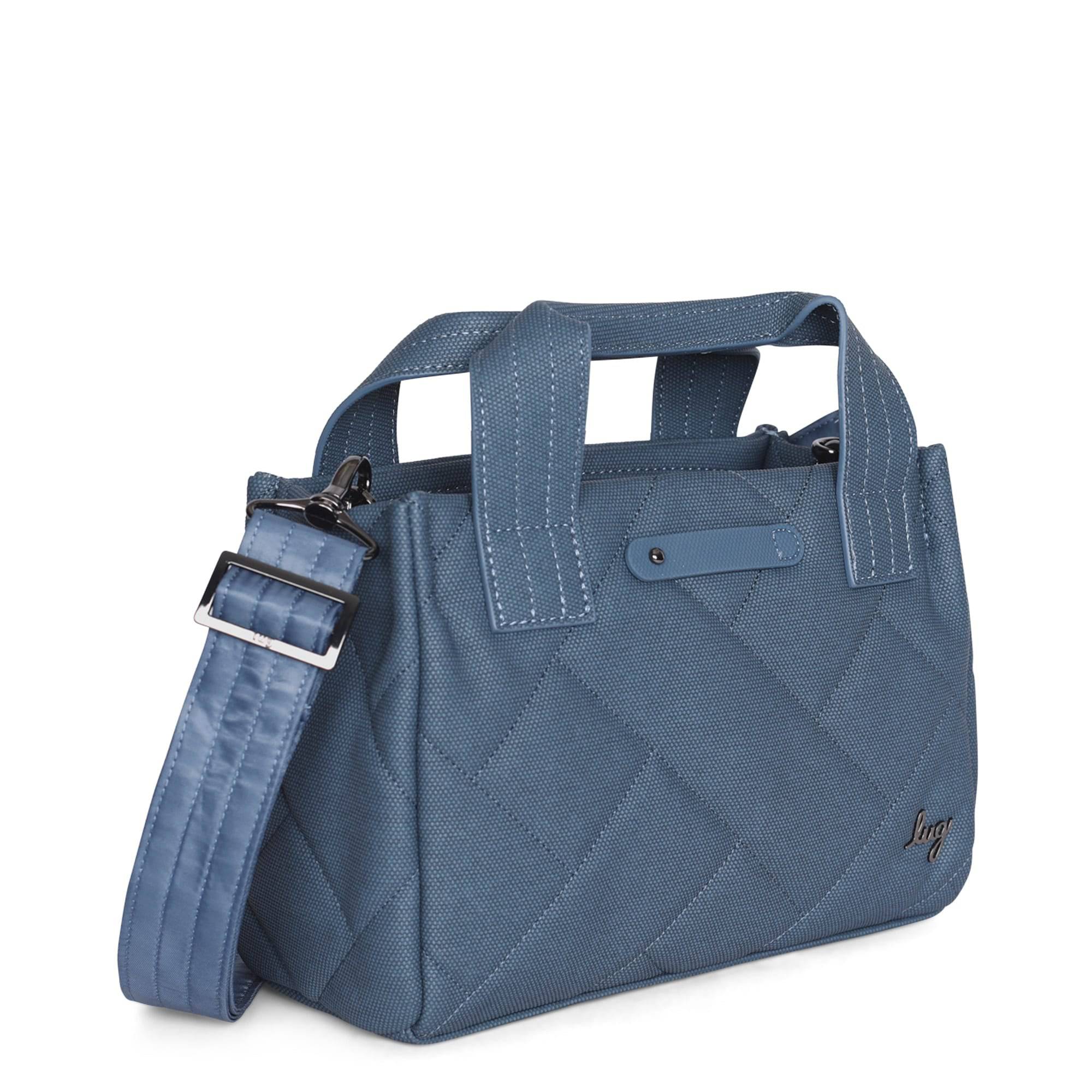 Jitterbug Matte Luxe VL Crossbody Bag - SLATE BLUE - JitterbugMatteVL_SlateBlue_02