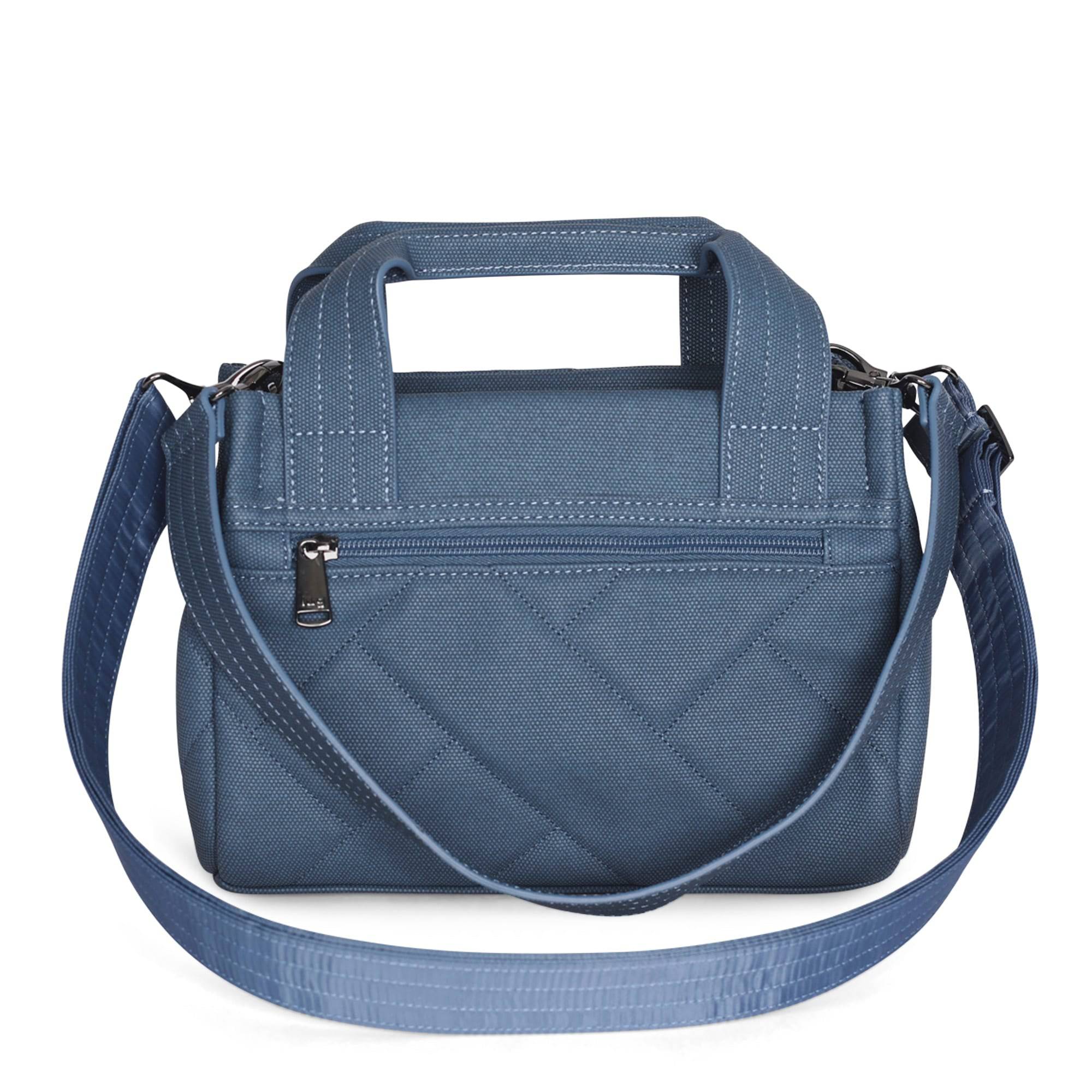 Jitterbug Matte Luxe VL Crossbody Bag - SLATE BLUE - JitterbugMatteVL_SlateBlue_04